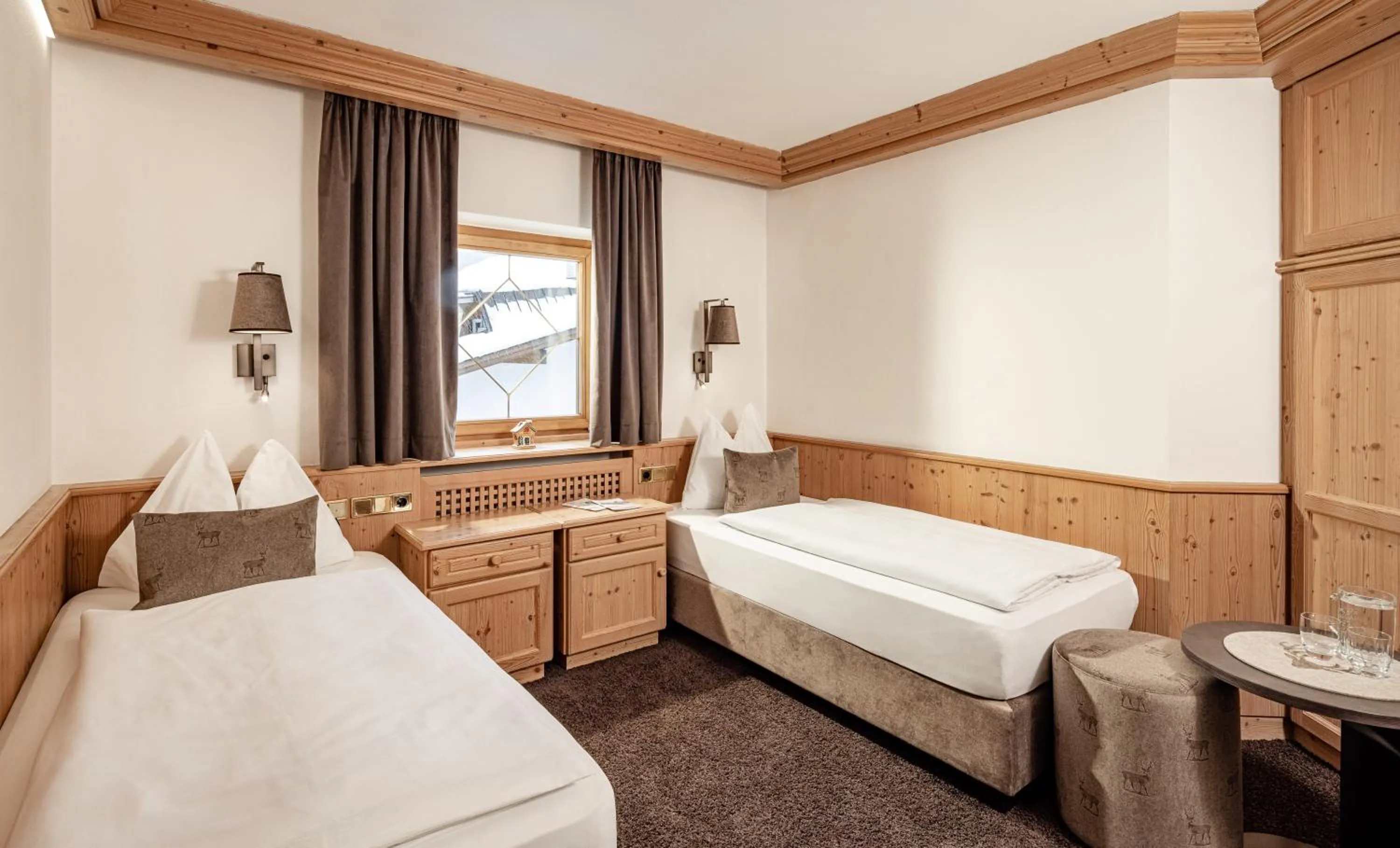 Bed in Apartments Hotel Garden