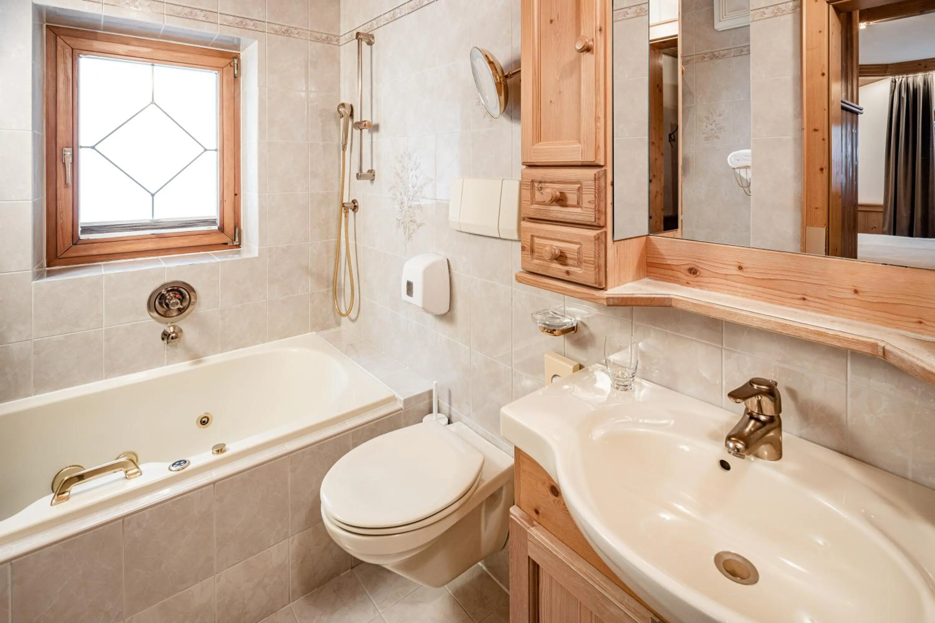 Bathroom in Apartments Hotel Garden