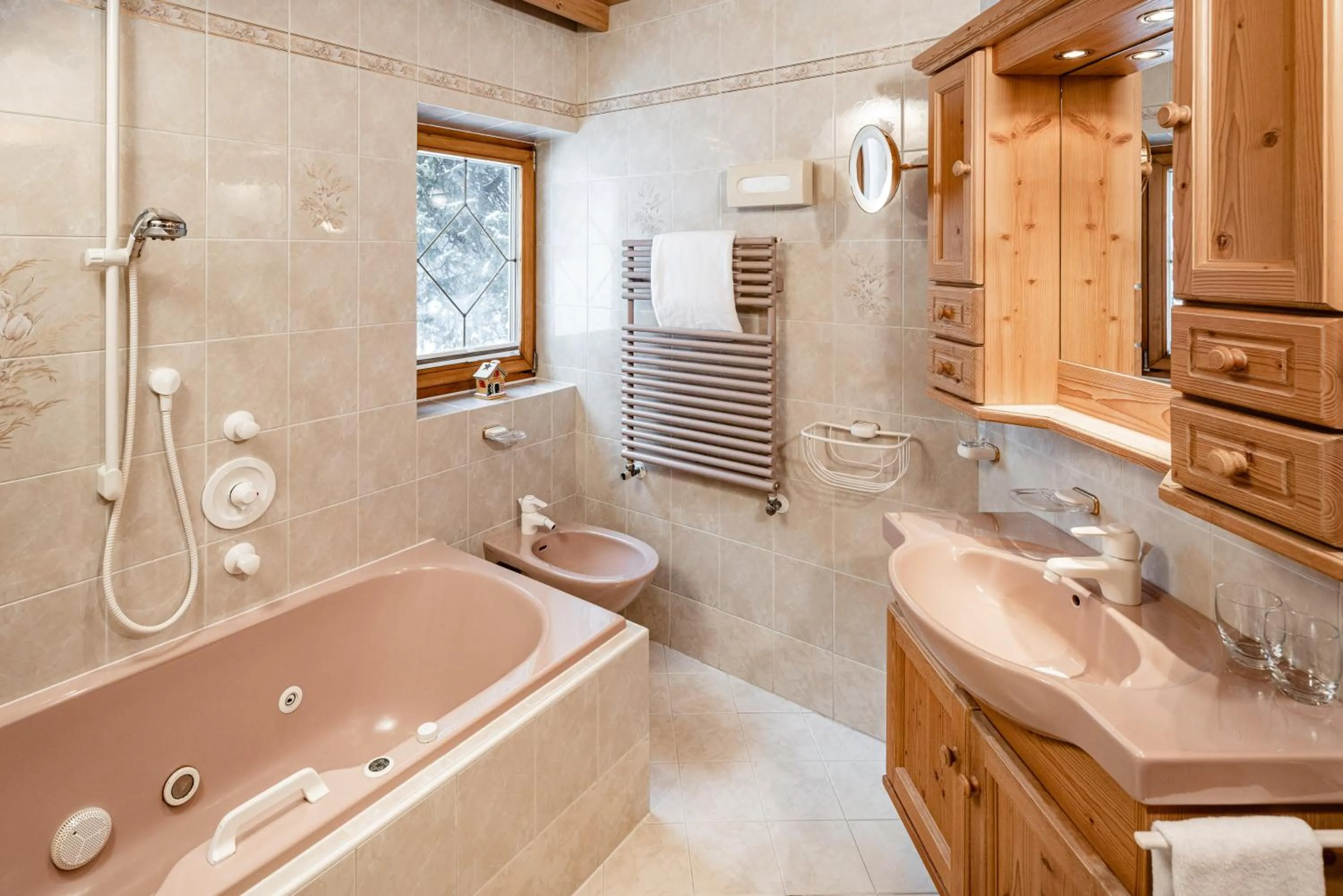 Bathroom in Apartments Hotel Garden