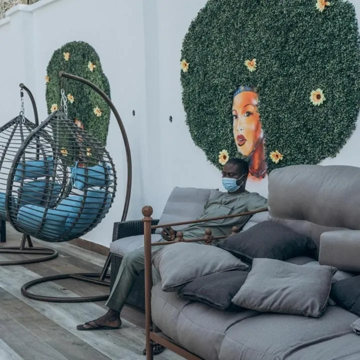 Swimming pool in Prosbel Hotel