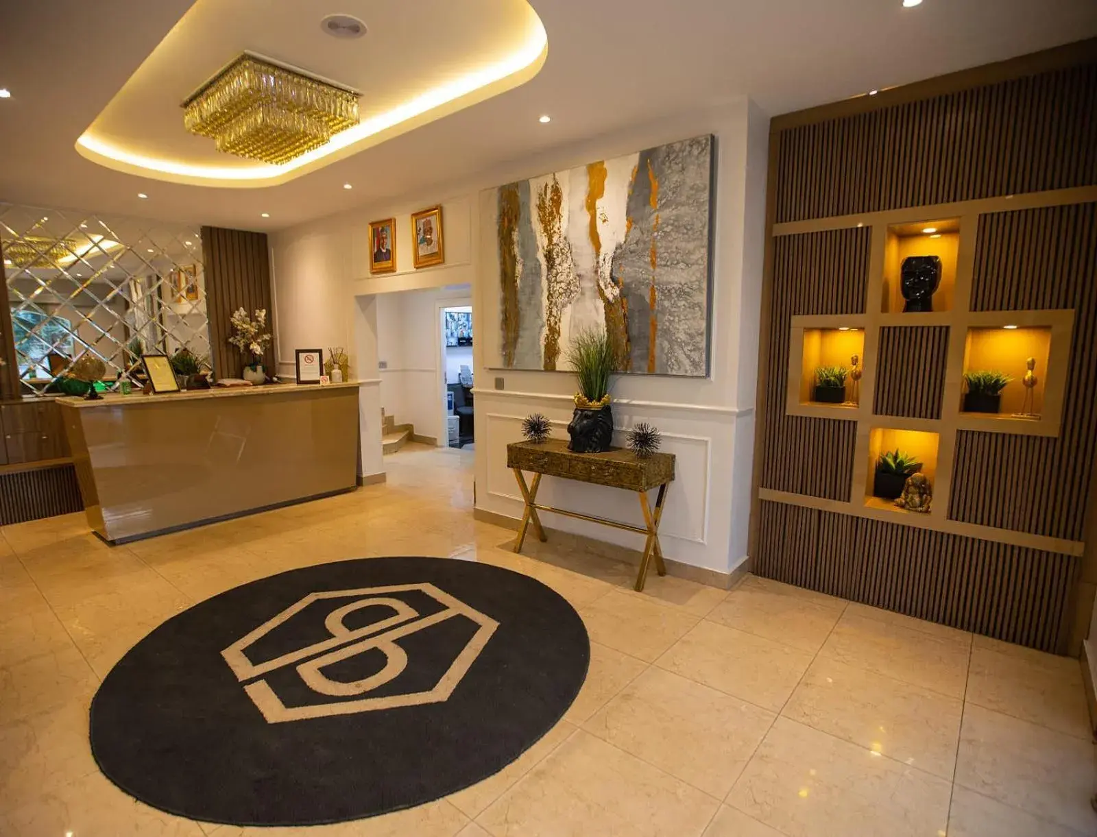 Lobby or reception in Prosbel Hotel Lobby or reception in Prosbel Hotel