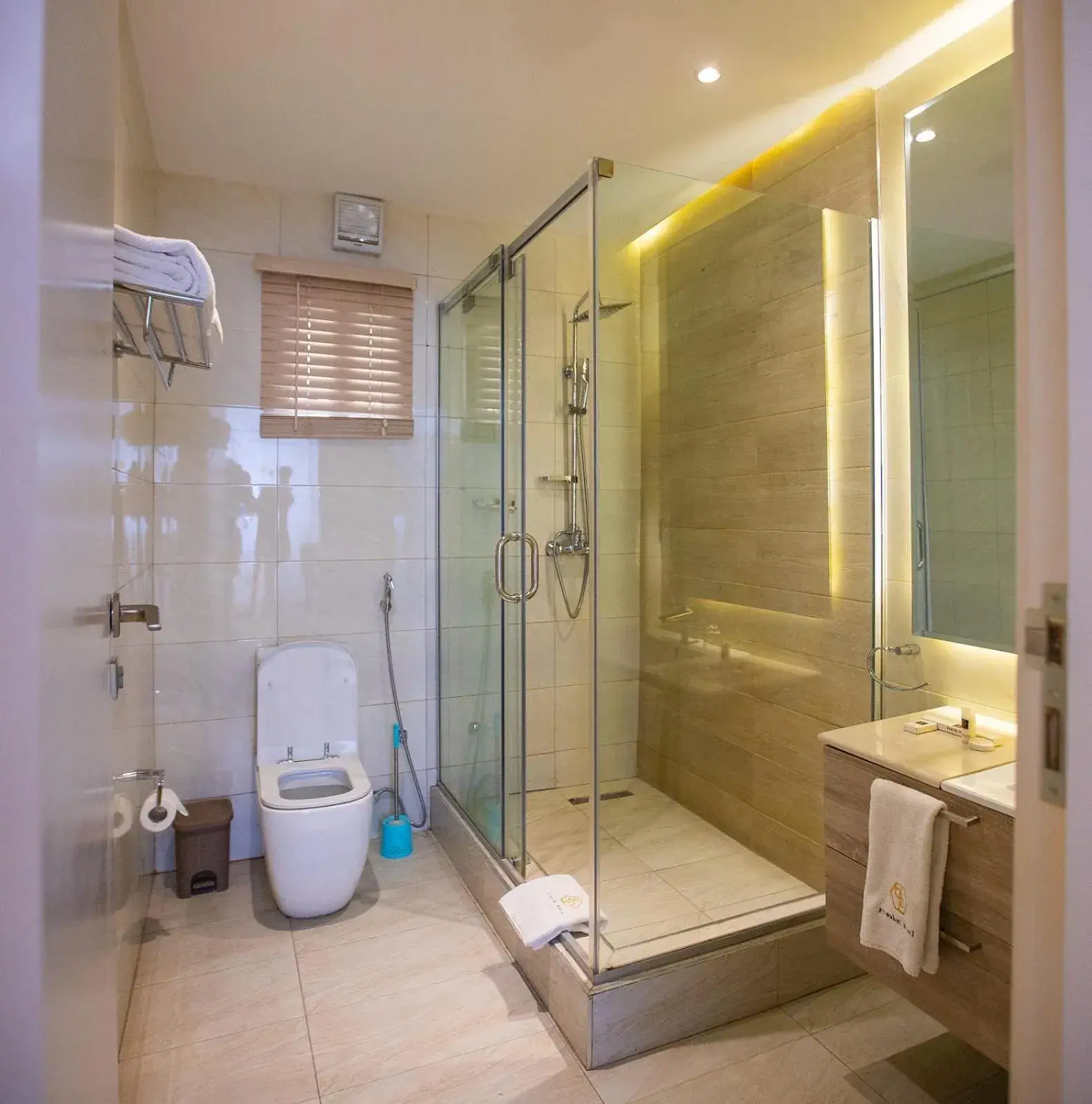 Bathroom in Prosbel Hotel Bathroom in Prosbel Hotel