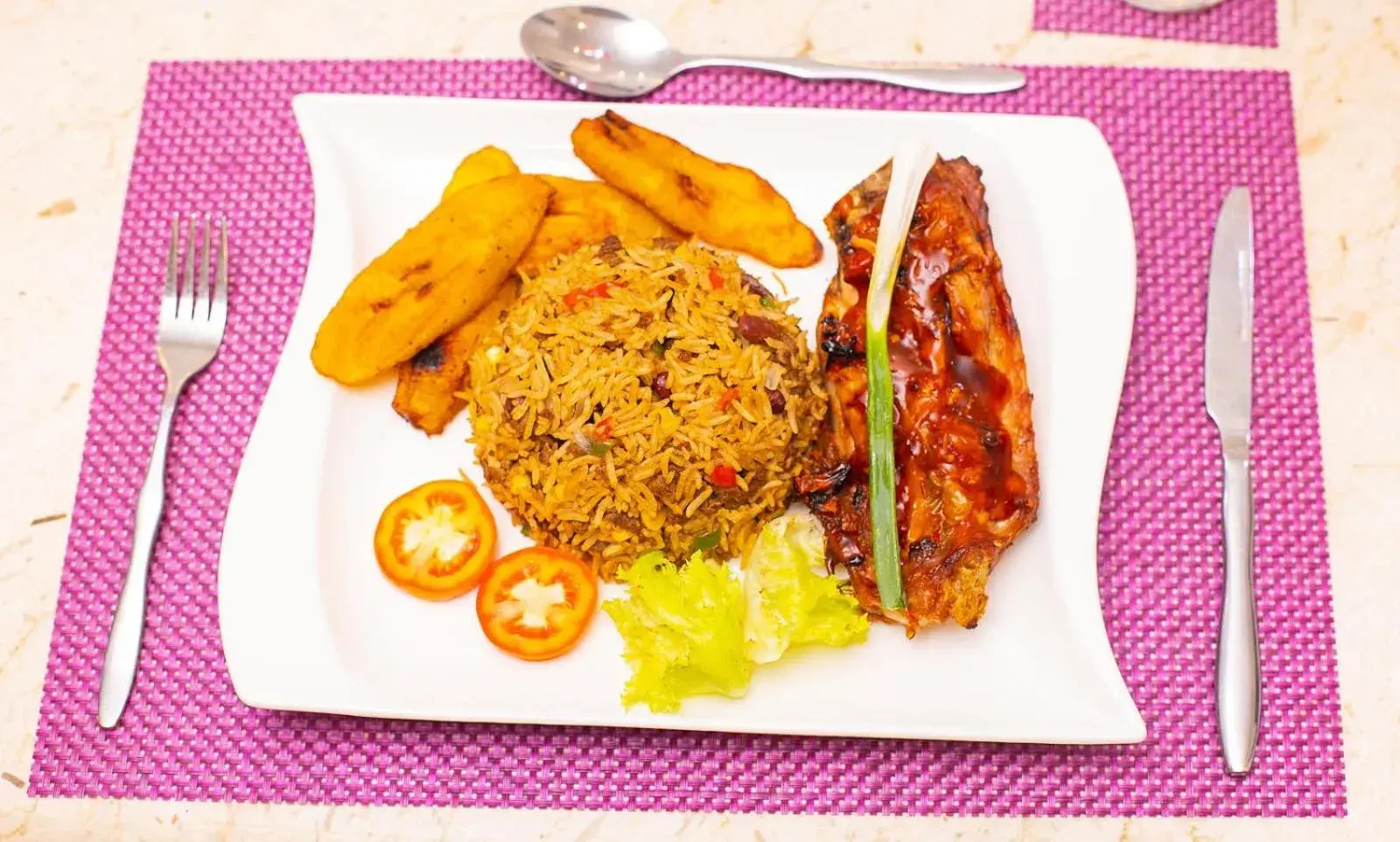 Food close-up in Prosbel Hotel Food close-up in Prosbel Hotel