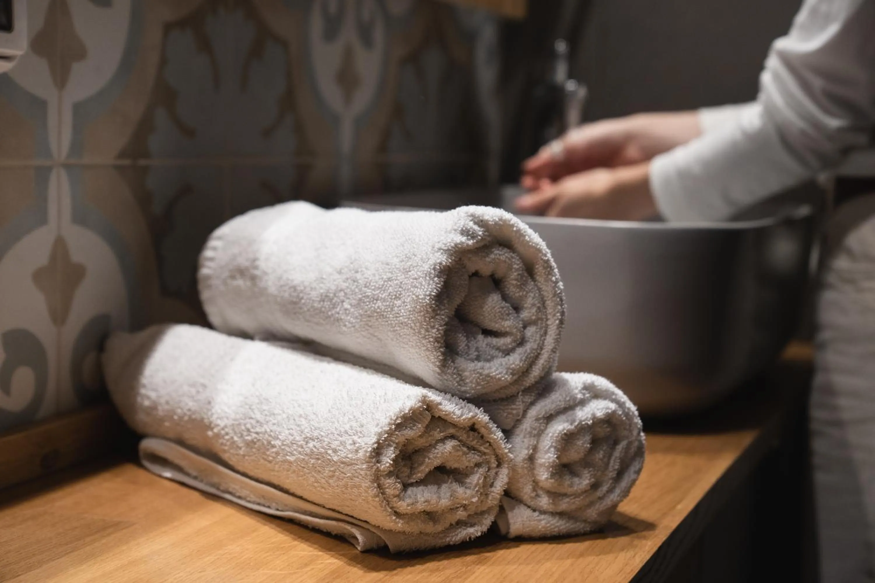 Bathroom in neot golf kz place