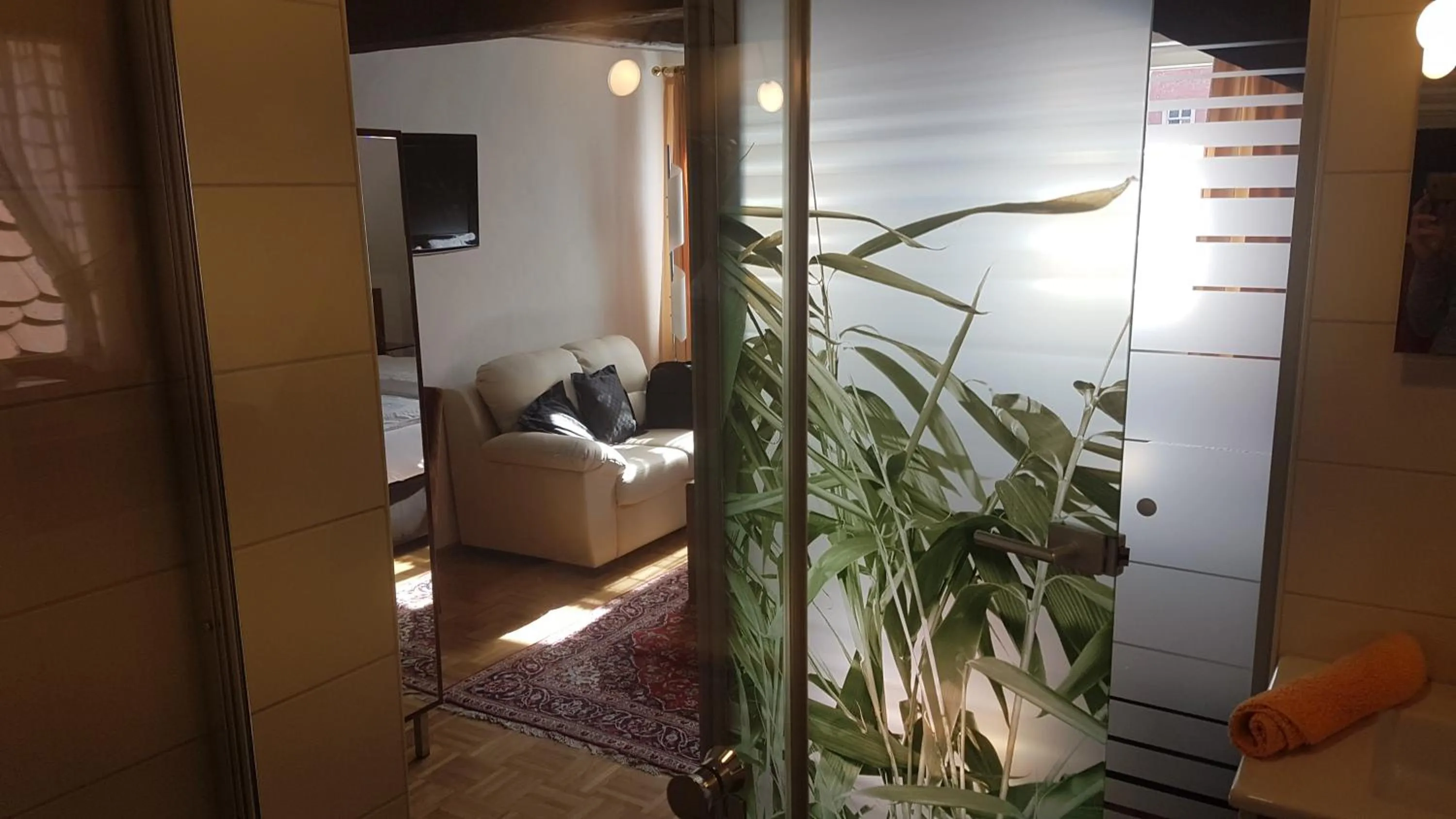 Bathroom in Hotel-Restaurant Goldenes Lamm