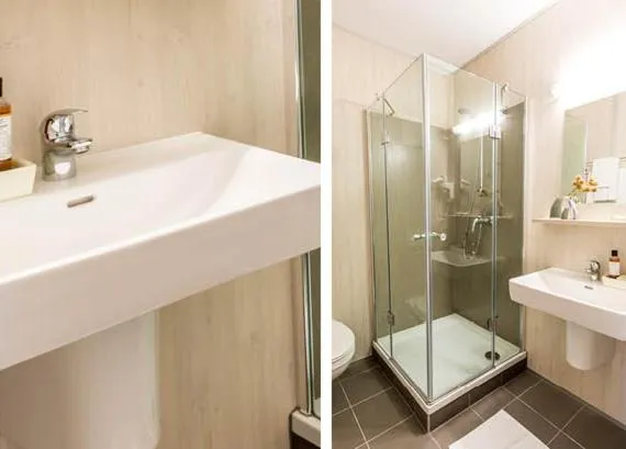 Bathroom in Motel Hohenems