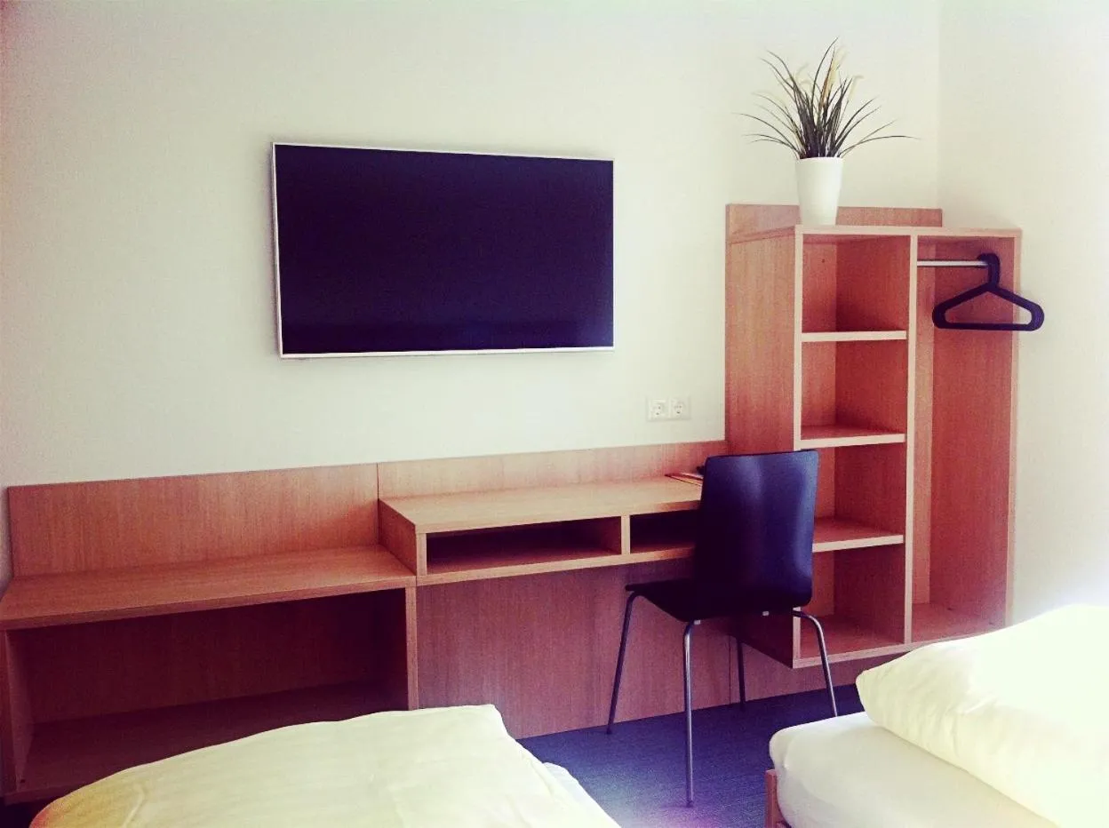 Bed in Motel Hohenems