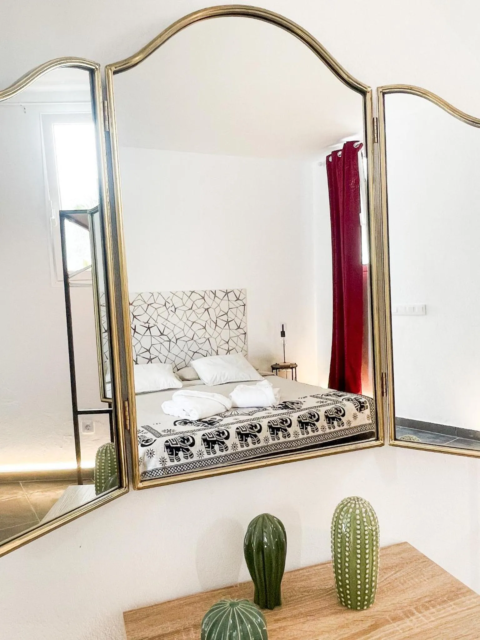 Bed in HOTELITO RURAL GA7COLORES only adult