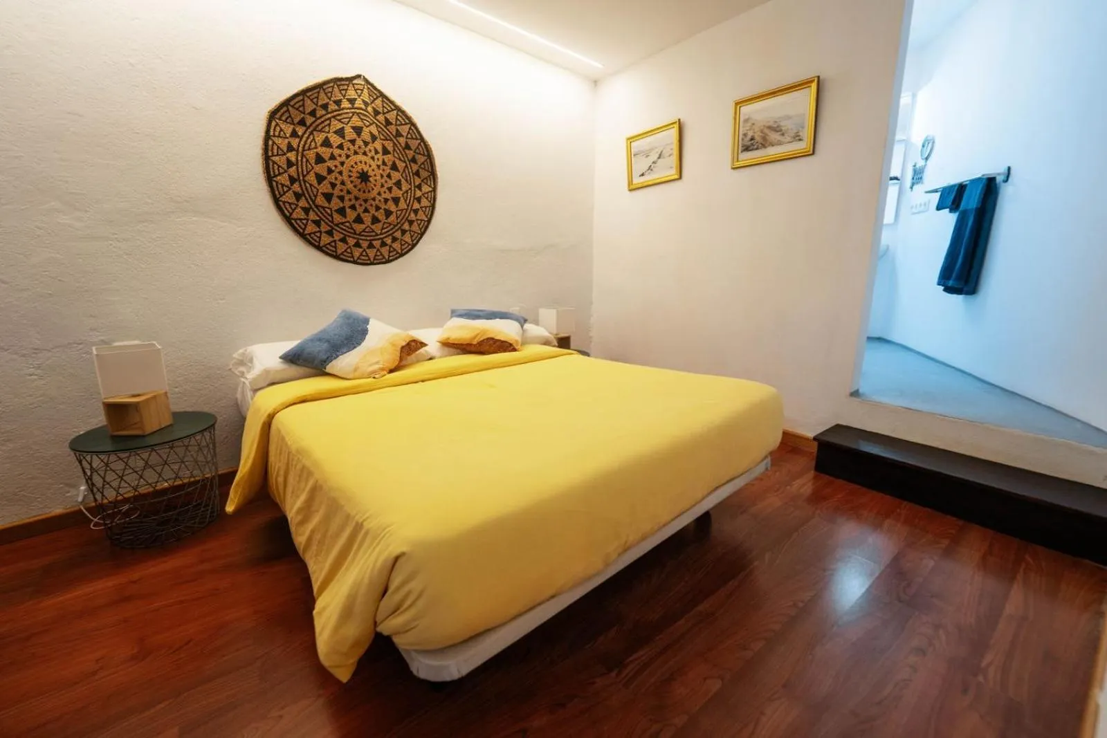 Bed in HOTELITO RURAL GA7COLORES only adult