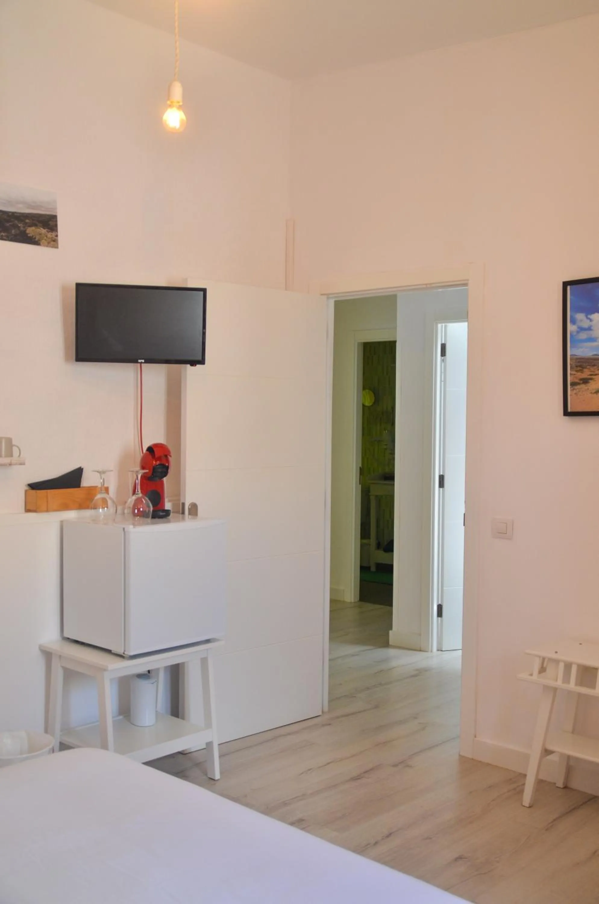 Bathroom, Bed in HOTELITO RURAL GA7COLORES only adult