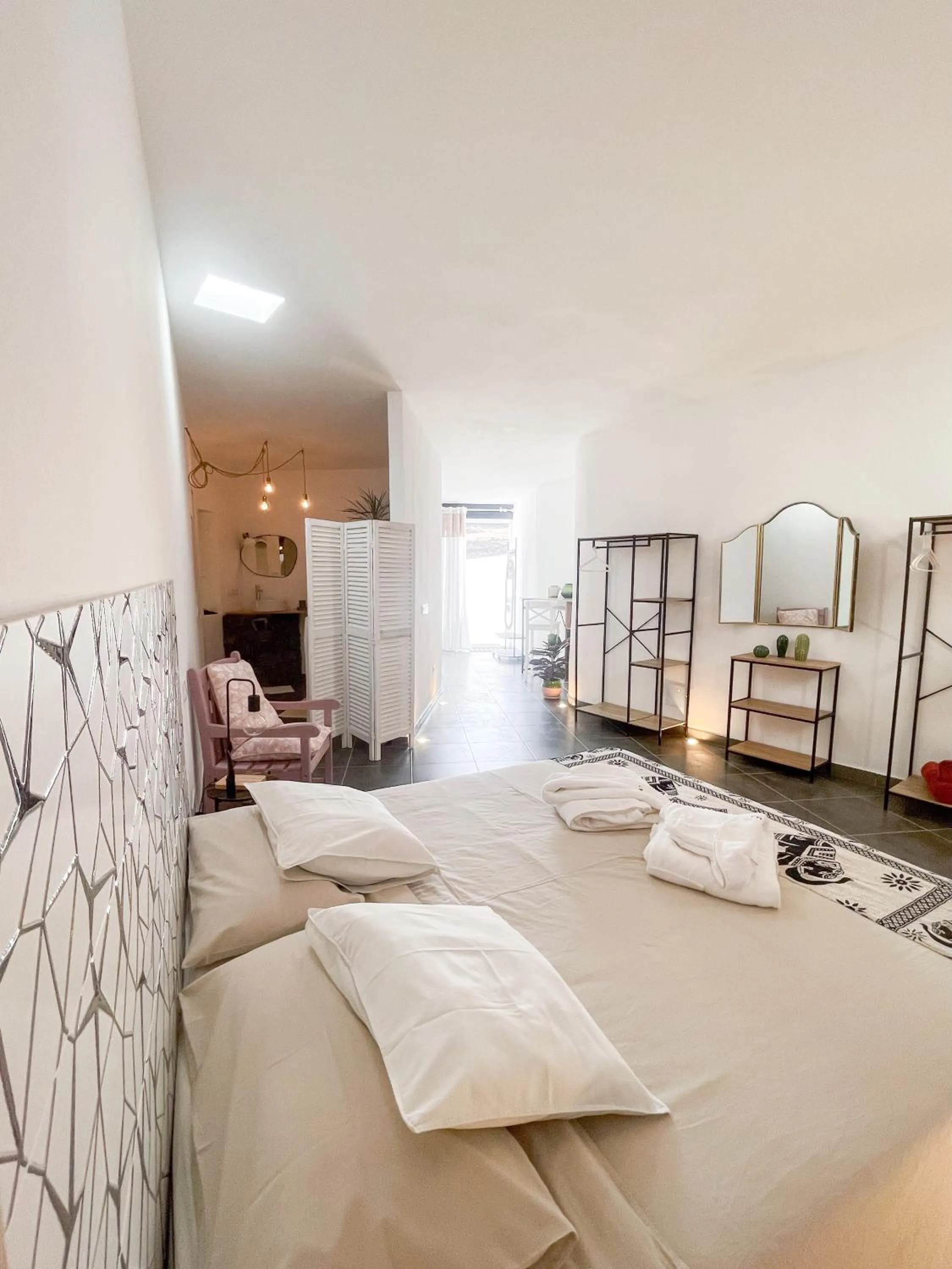 Bed in HOTELITO RURAL GA7COLORES only adult