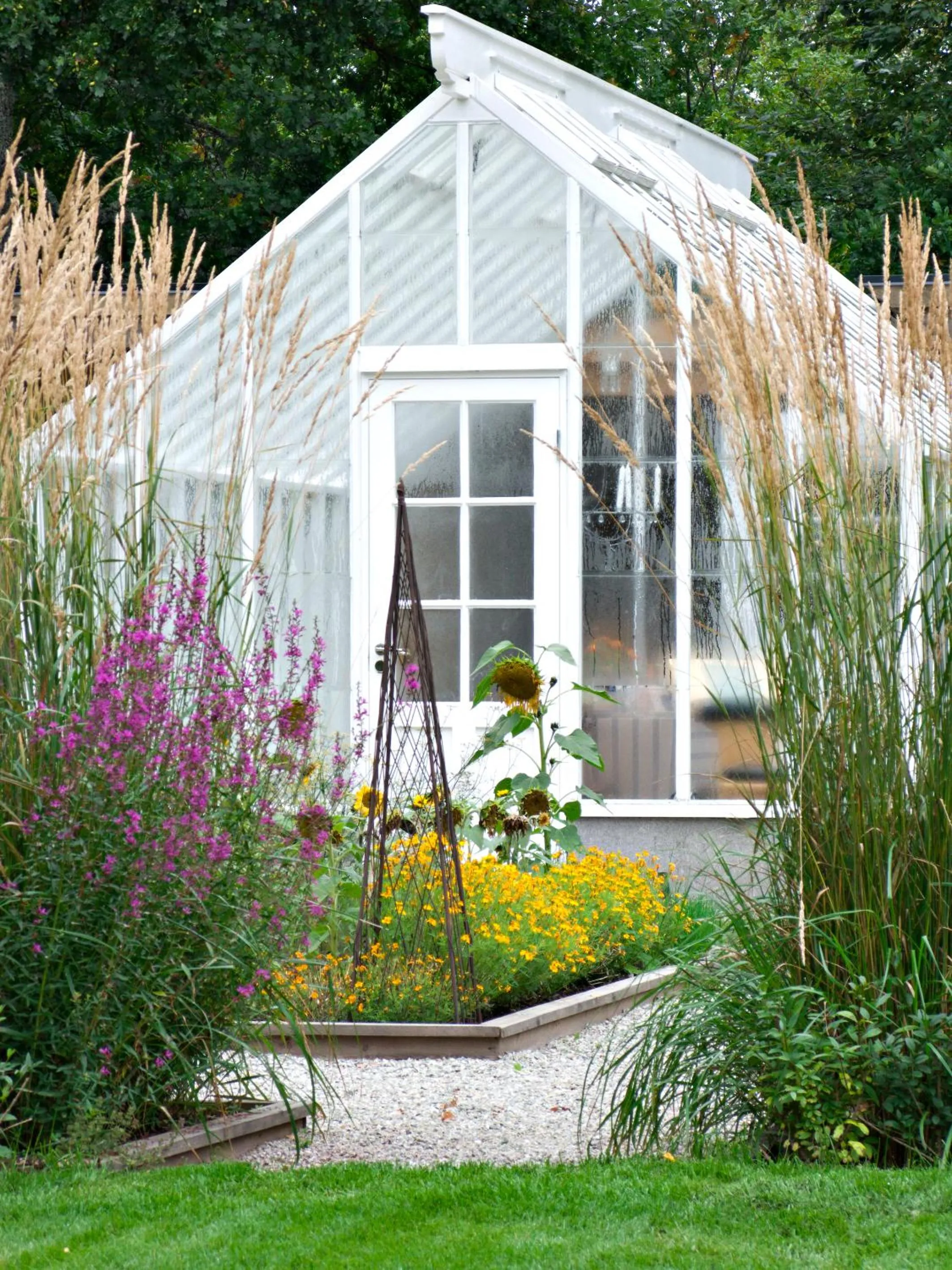 Garden in Wij Trädgårdskök på Wij Trädgårdar