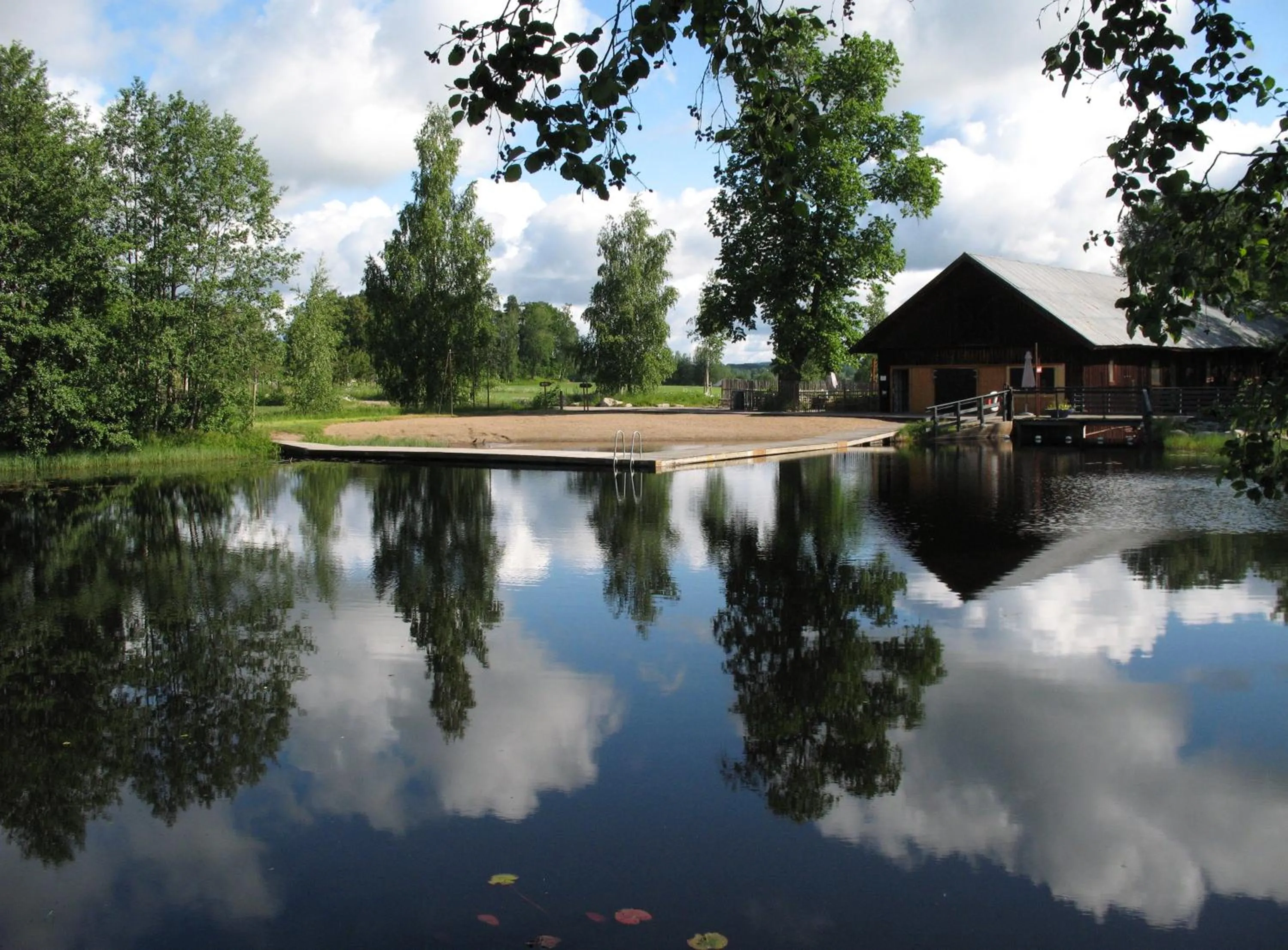 Area and facilities in Wij Trädgårdskök på Wij Trädgårdar