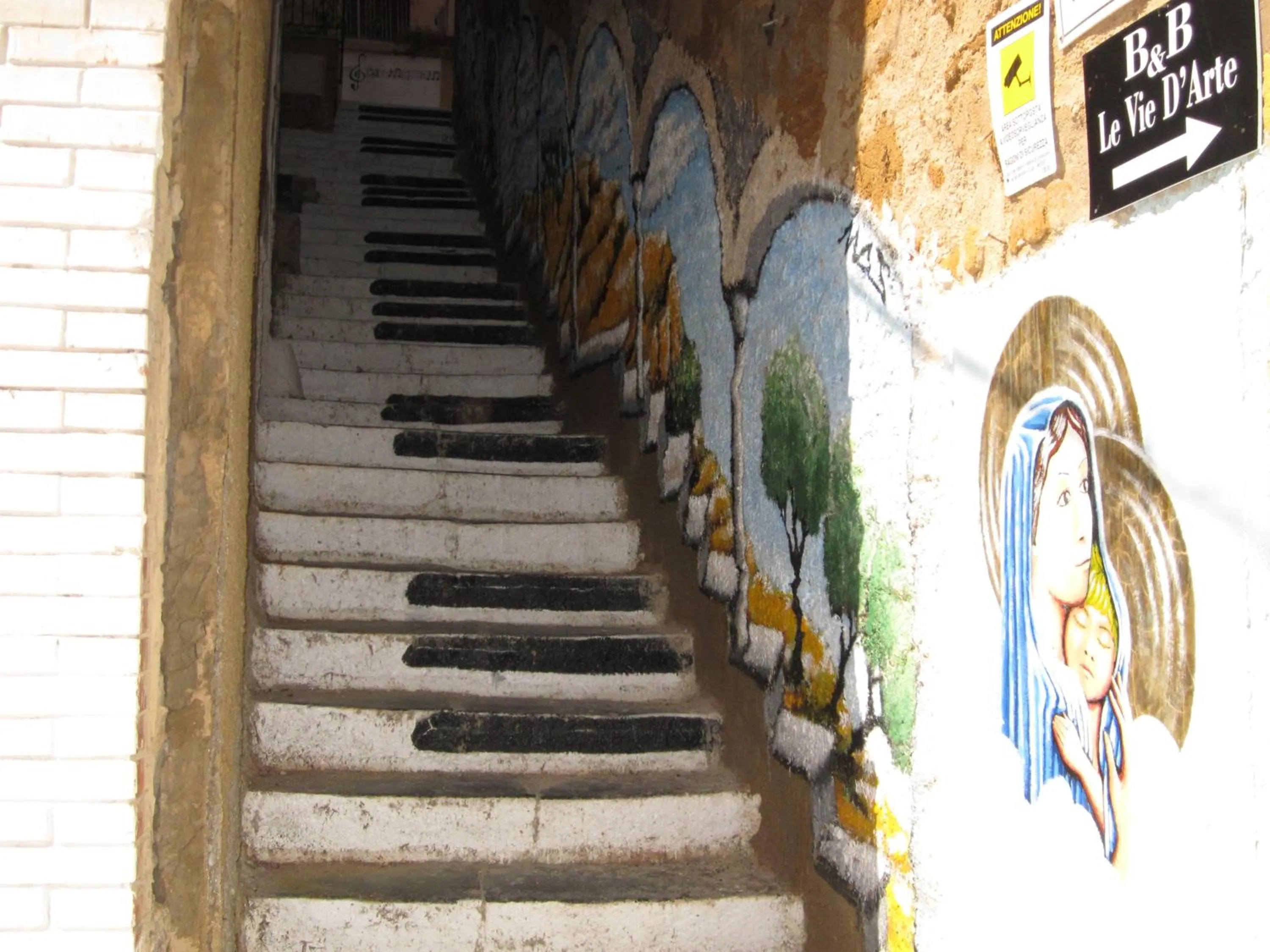 Facade/entrance in B&B Le Vie D'Arte