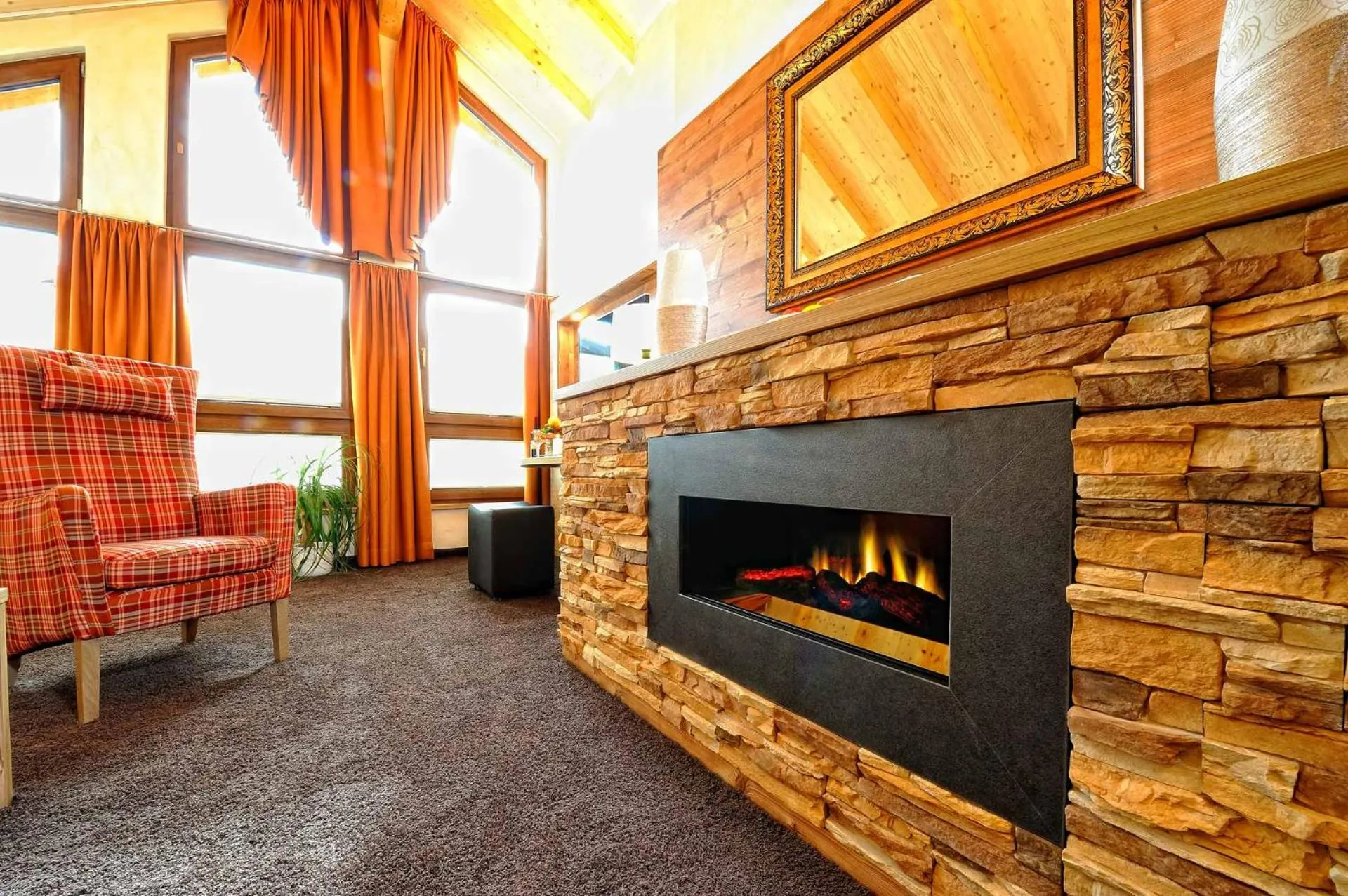 Living room in Wellness-Hotel Talblick