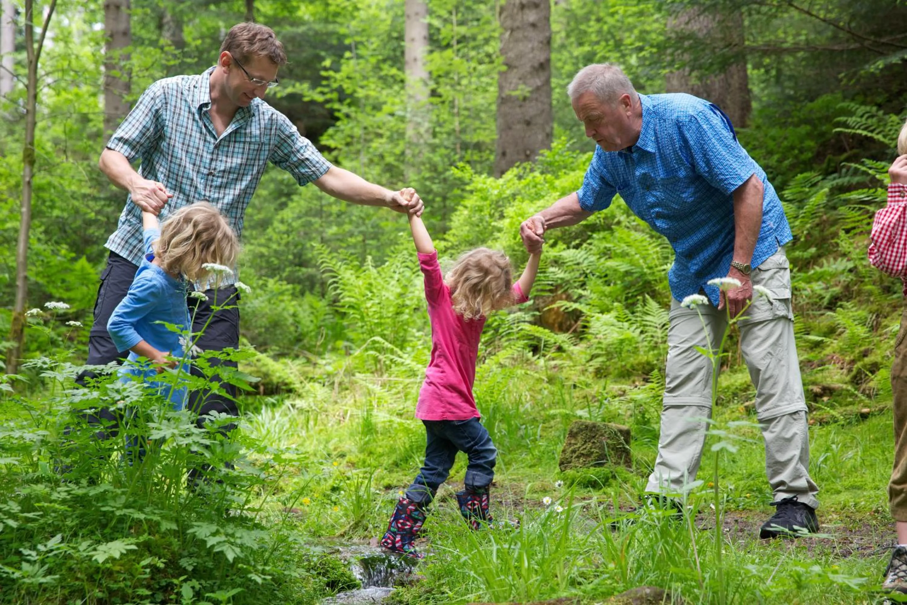 children in Wellness-Hotel Talblick