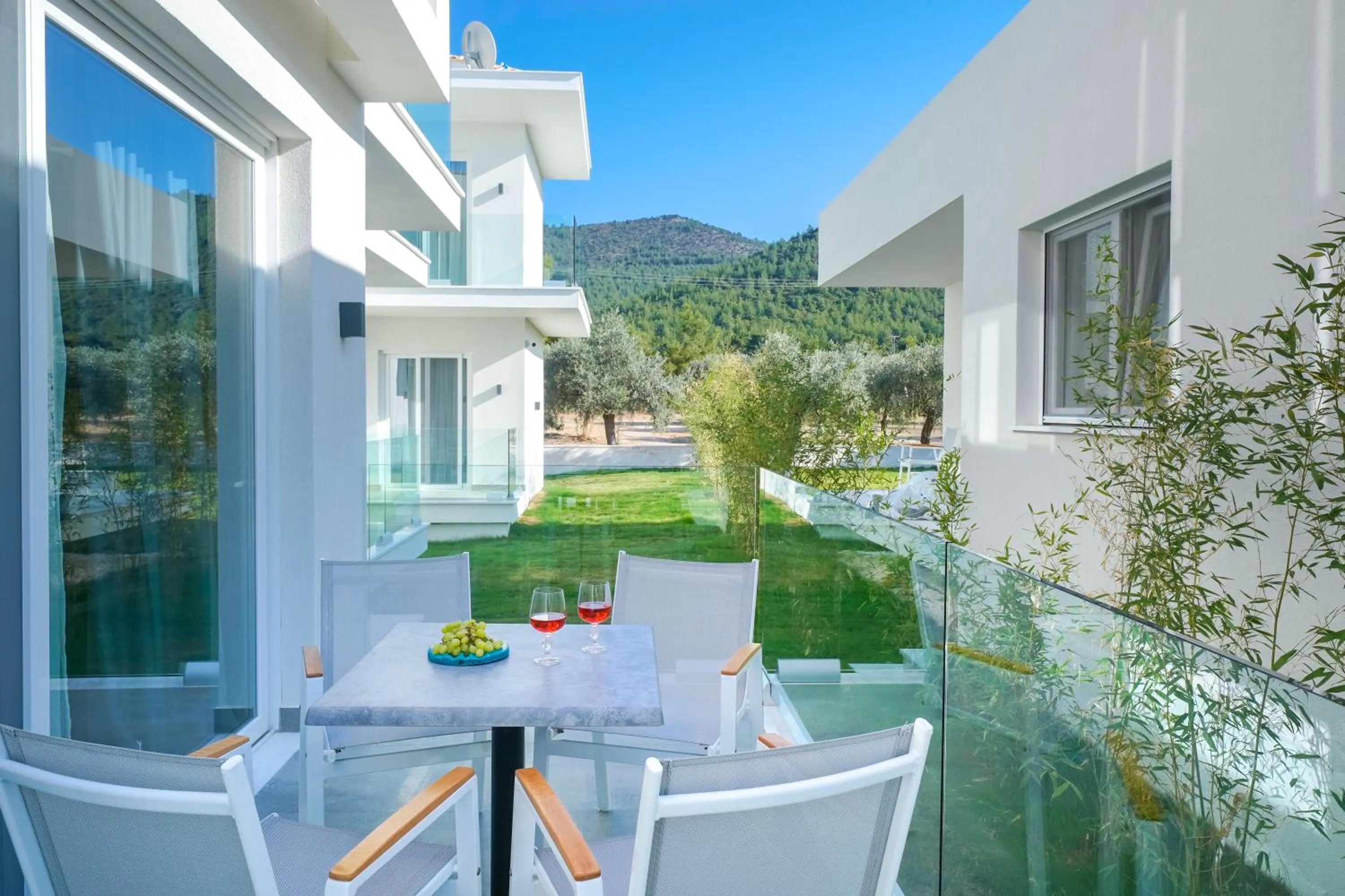 Patio in Hotel ASTERA