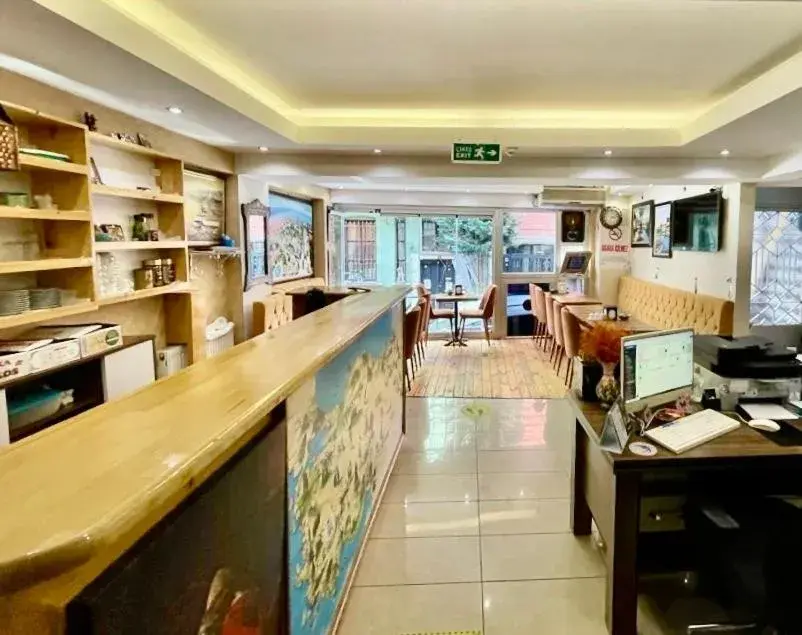 Lobby or reception in Timeks Hotel Sultanahmet Lobby or reception in Timeks Hotel Sultanahmet