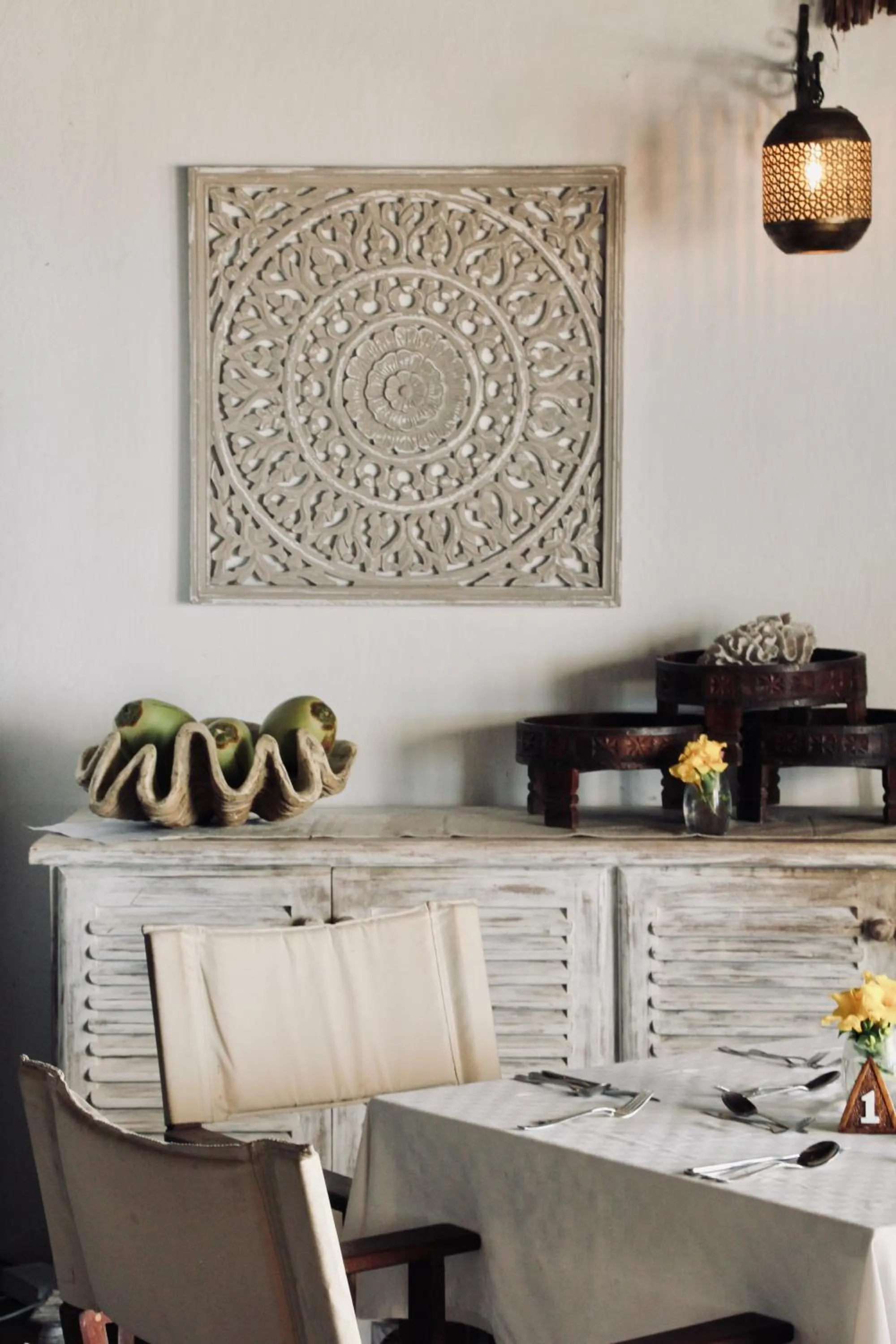 Dining area in Ocean Sports Resort