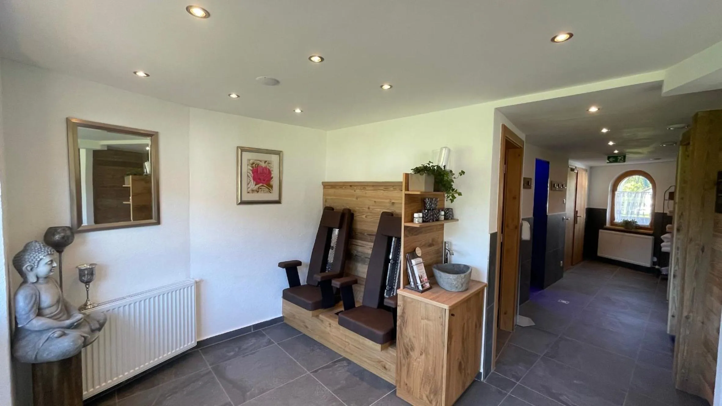 Spa and wellness centre/facilities in Hotel Restaurant Rosengarten