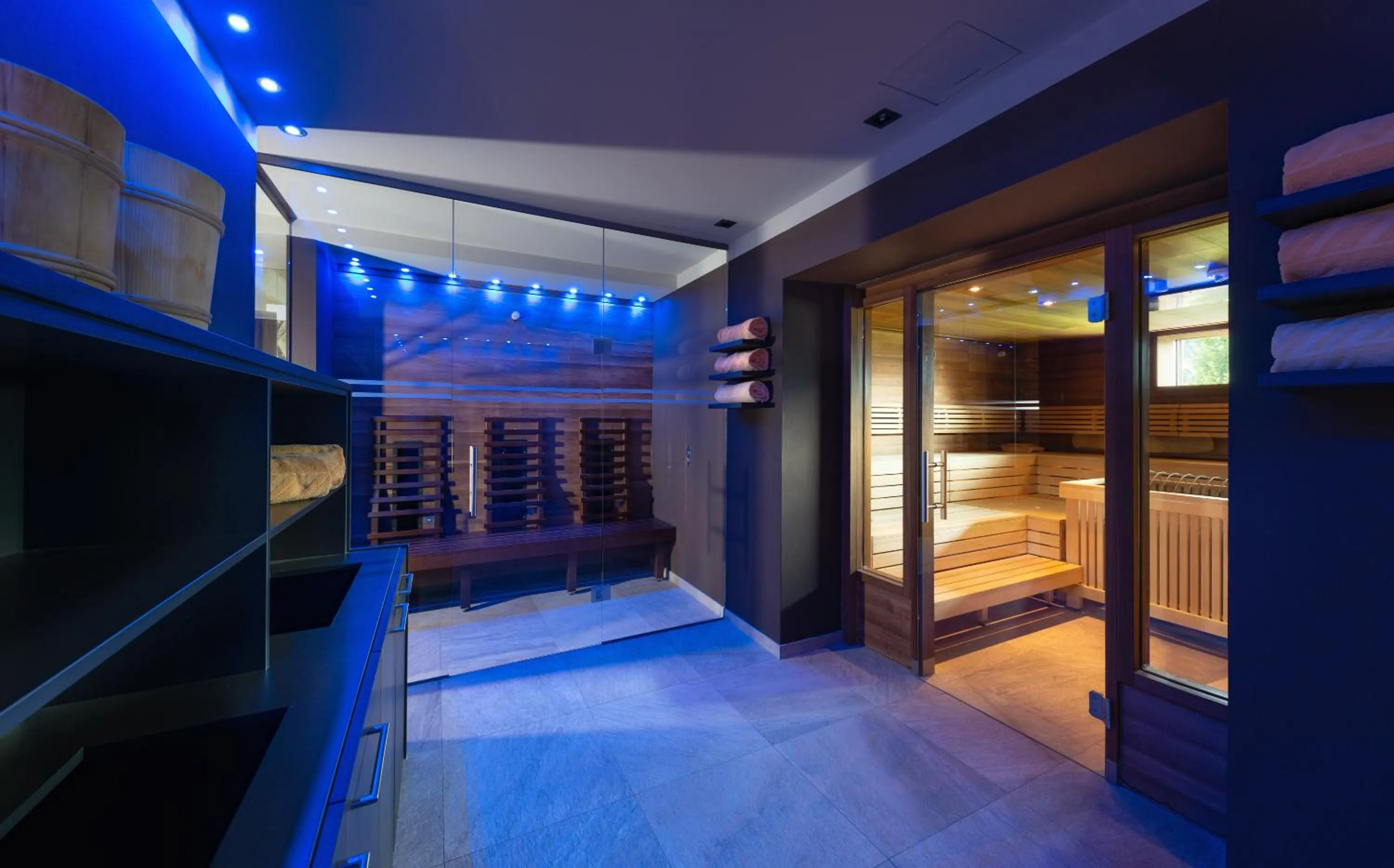 Sauna, Bed in Fairhotel Hochfilzen B&B