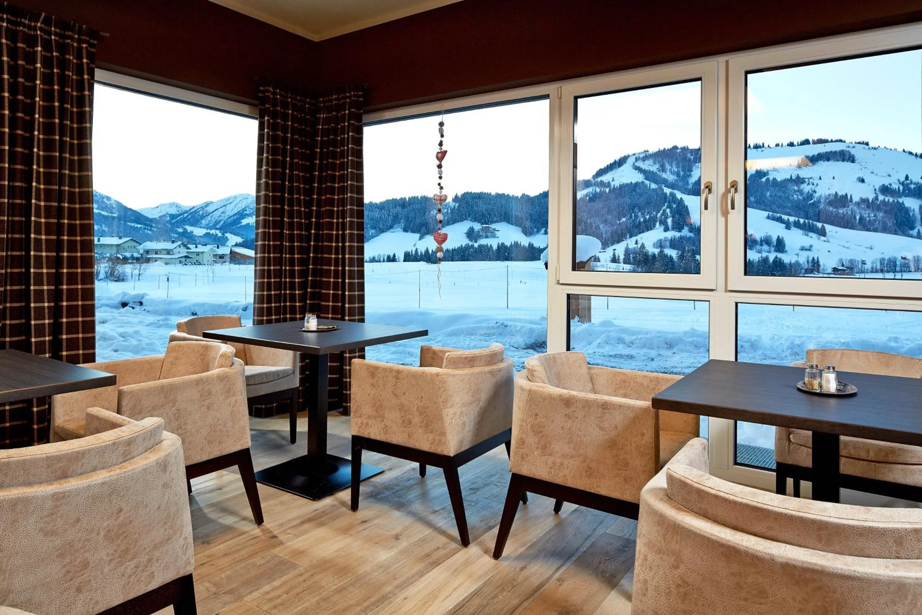 Seating area in Fairhotel Hochfilzen B&B