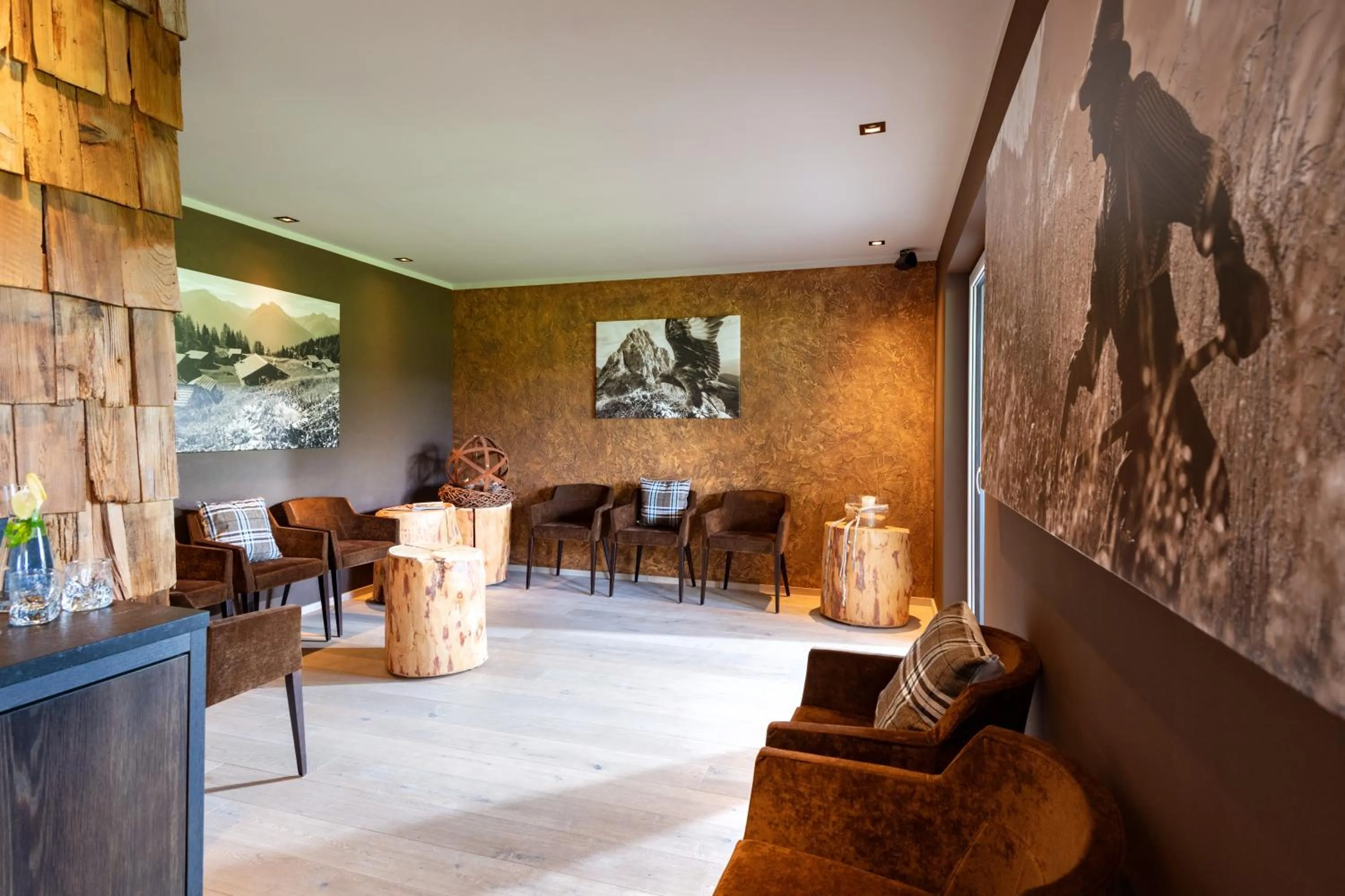 Seating area in Fairhotel Hochfilzen B&B