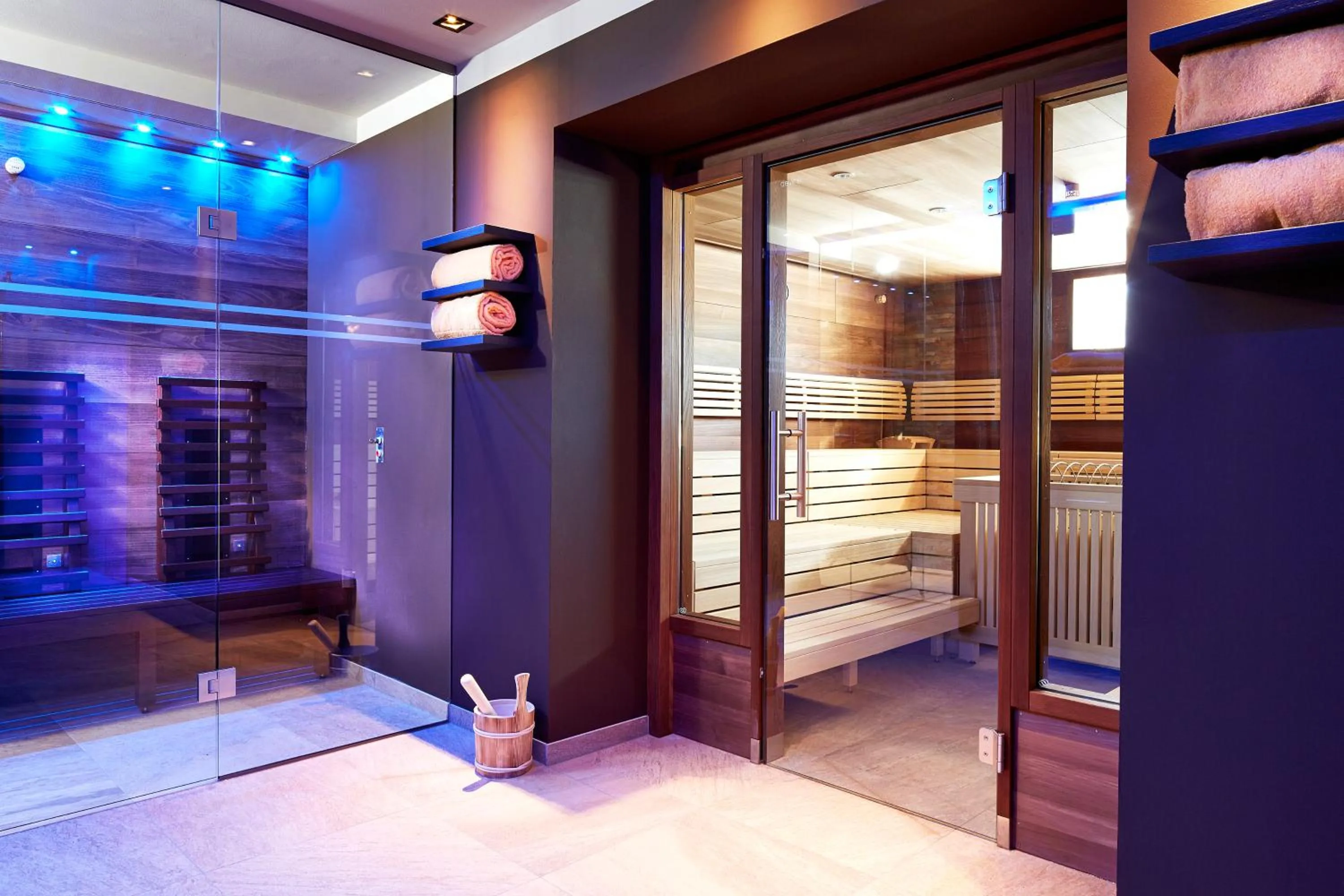 Sauna, Bed in Fairhotel Hochfilzen B&B