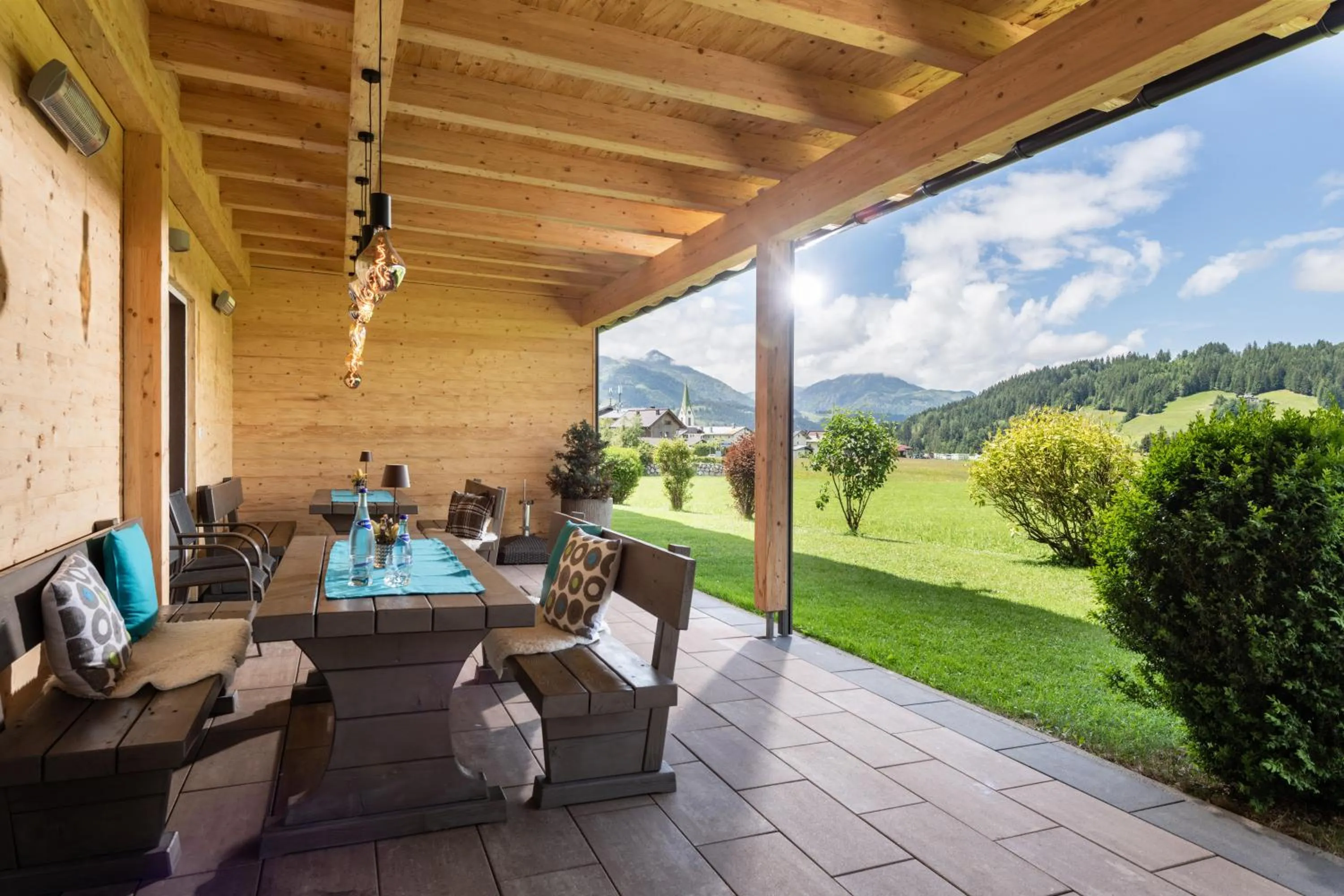 Seating area in Fairhotel Hochfilzen B&B