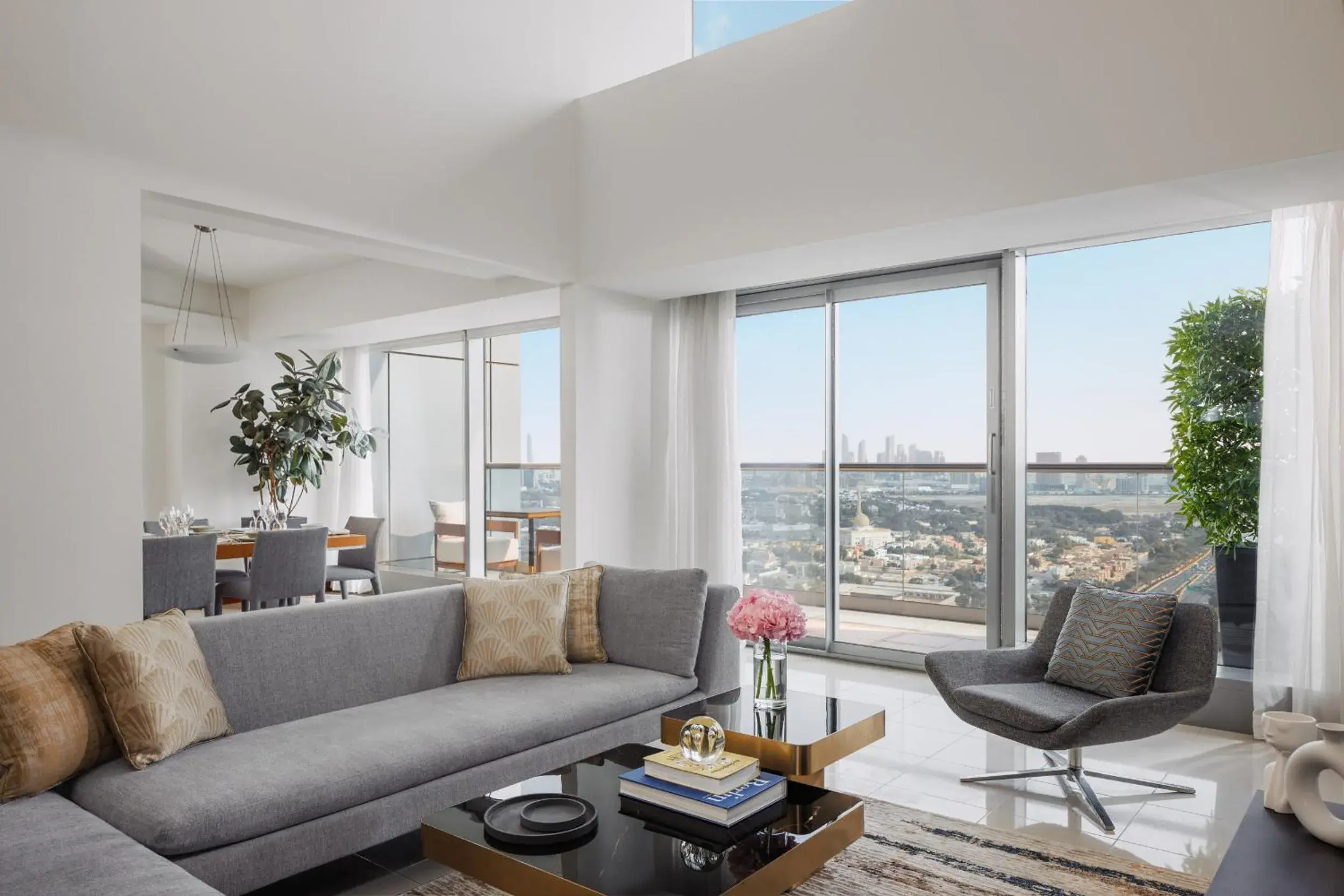 Living room in Jumeirah Living World Trade Centre Dubai Living room in Jumeirah Living World Trade Centre Dubai