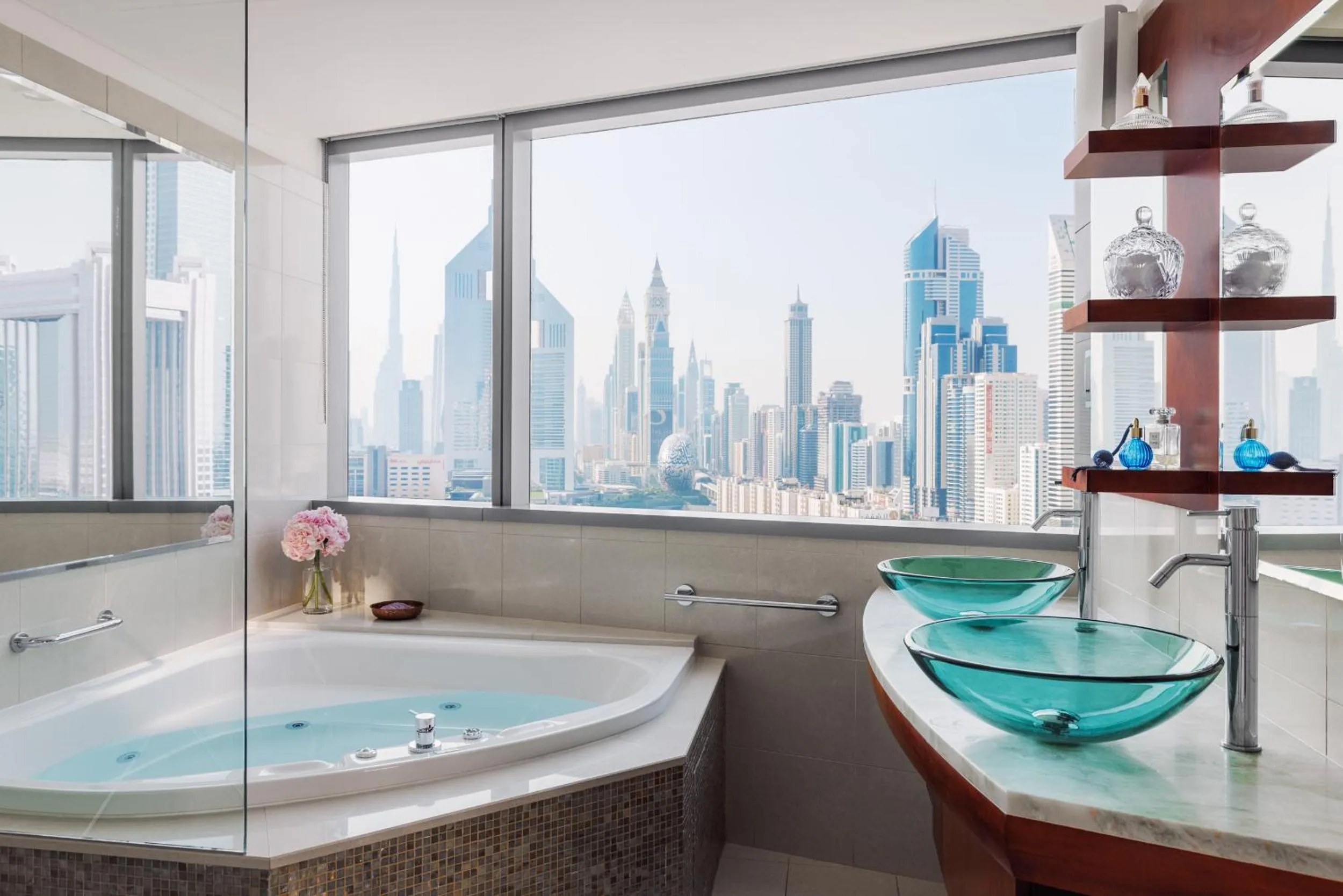 Hot Tub in Jumeirah Living World Trade Centre Dubai