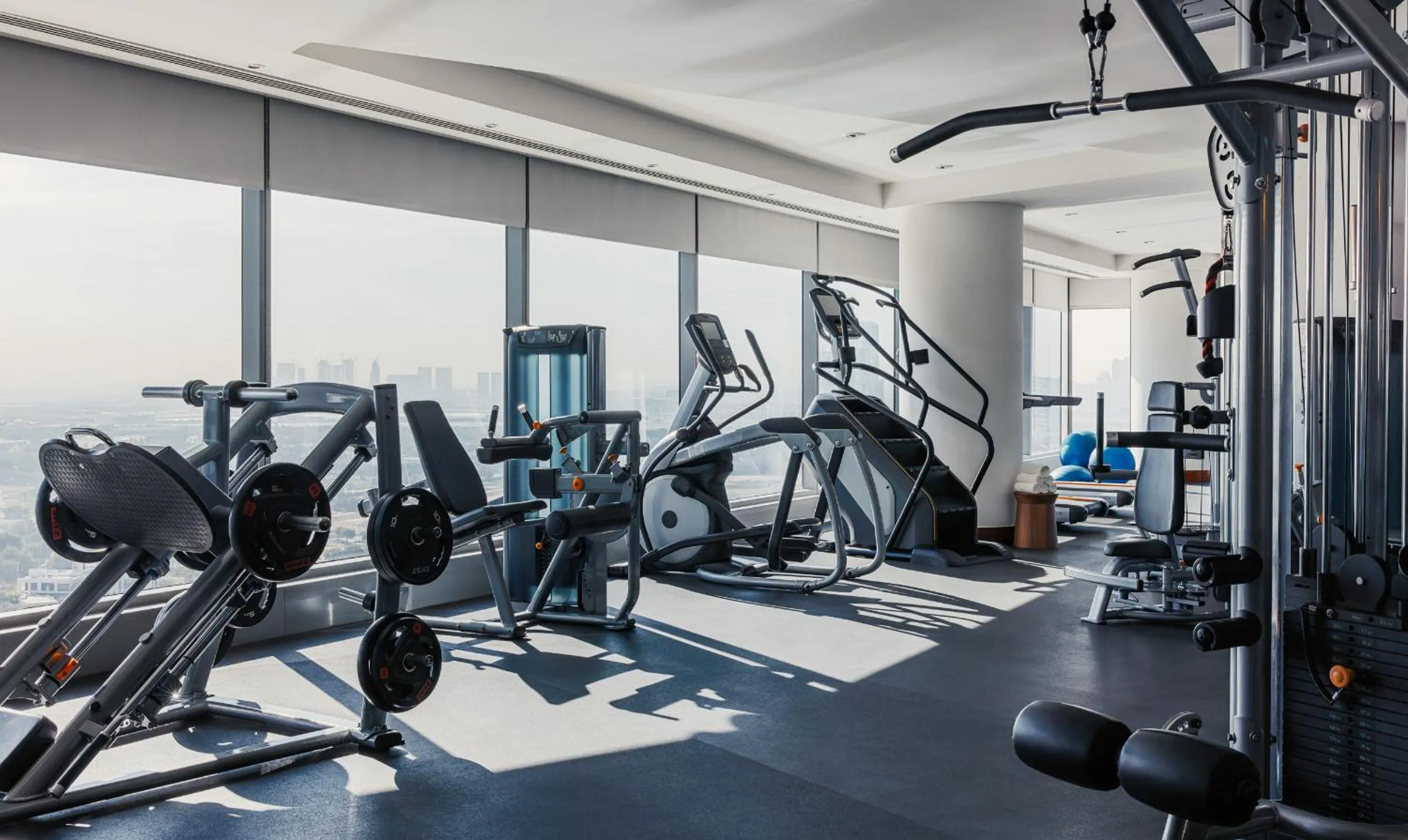 Fitness centre/facilities in Jumeirah Living World Trade Centre Dubai