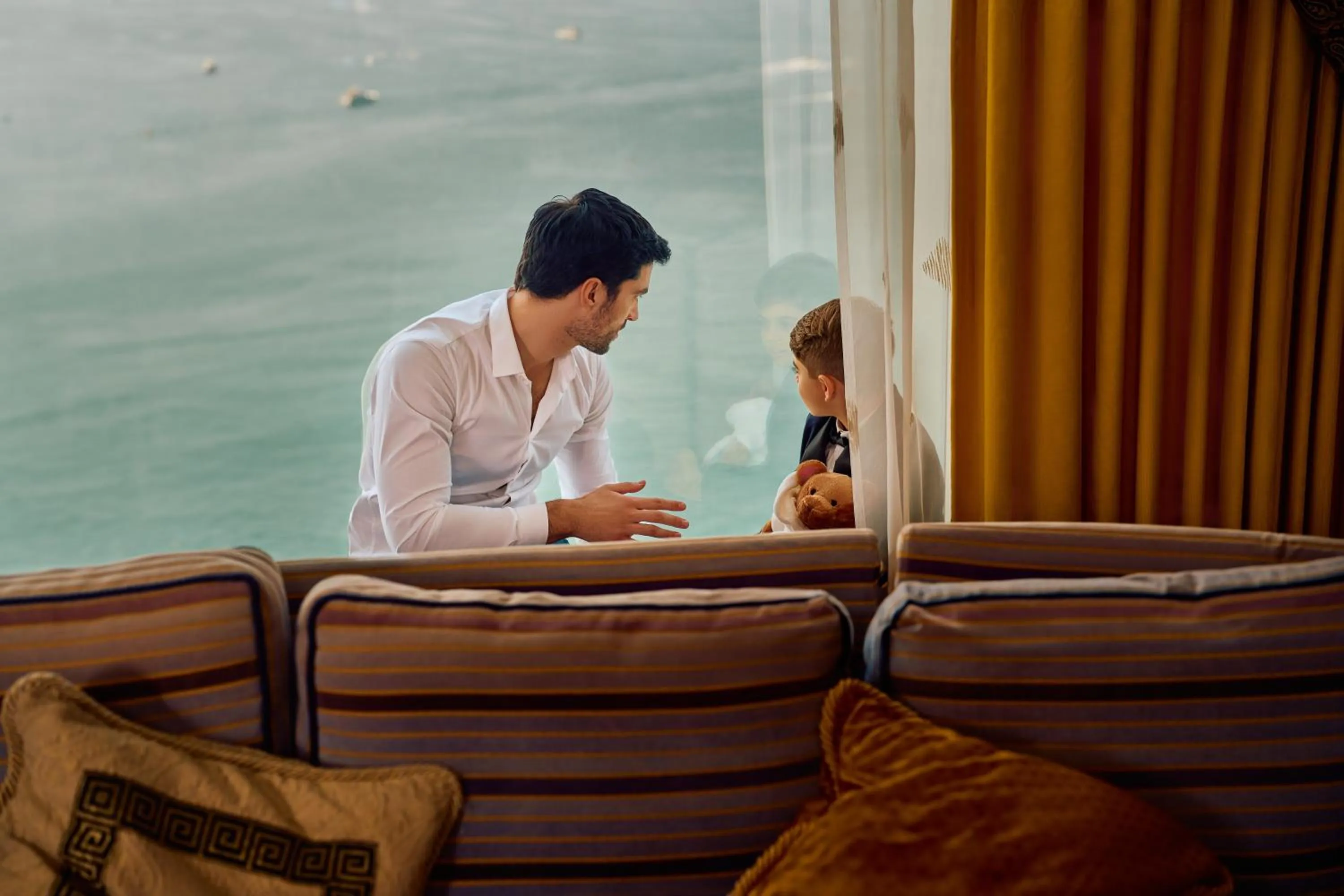 Family in Jumeirah Burj Al Arab Dubai