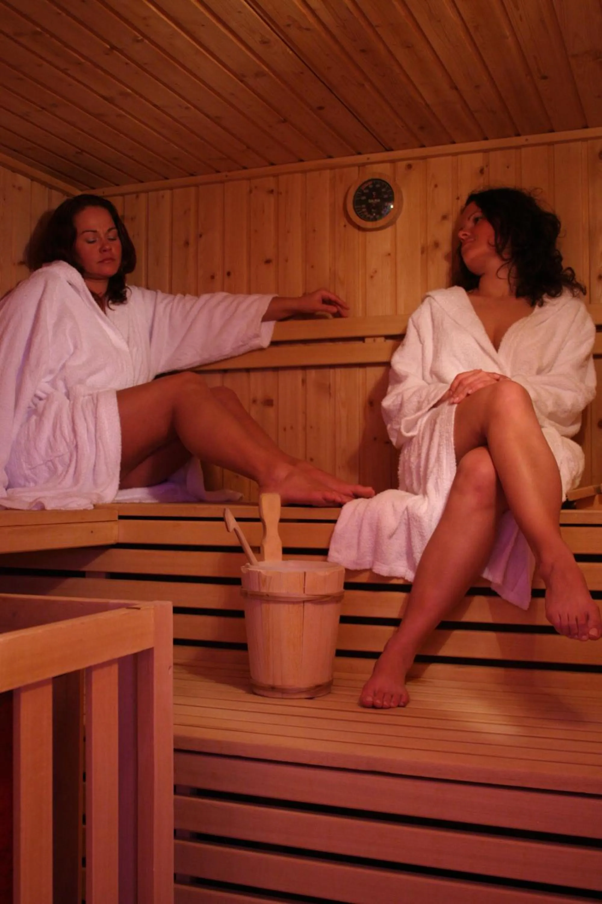 Sauna in Hotel Olisamir