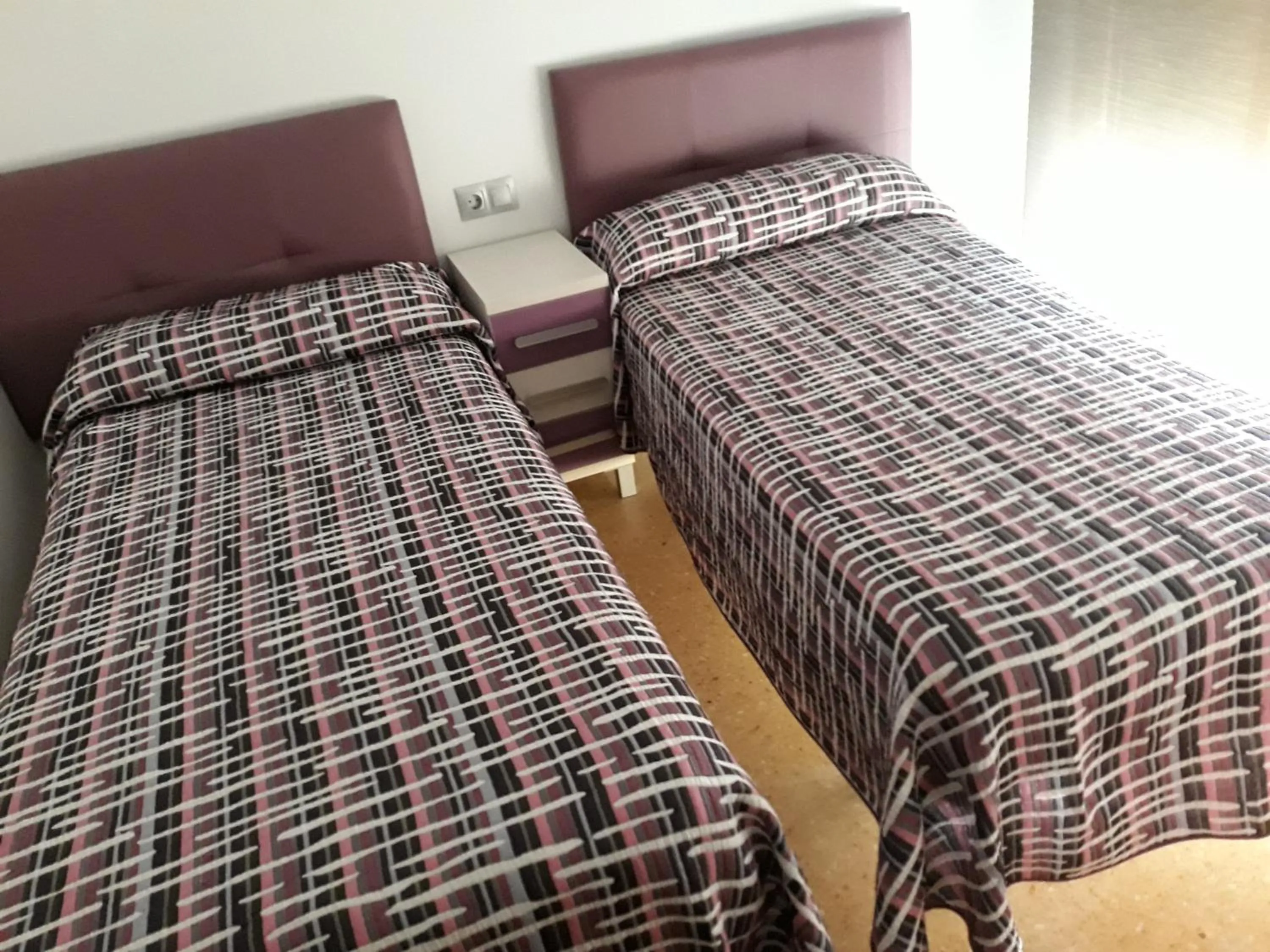 Bed in Pension Colón