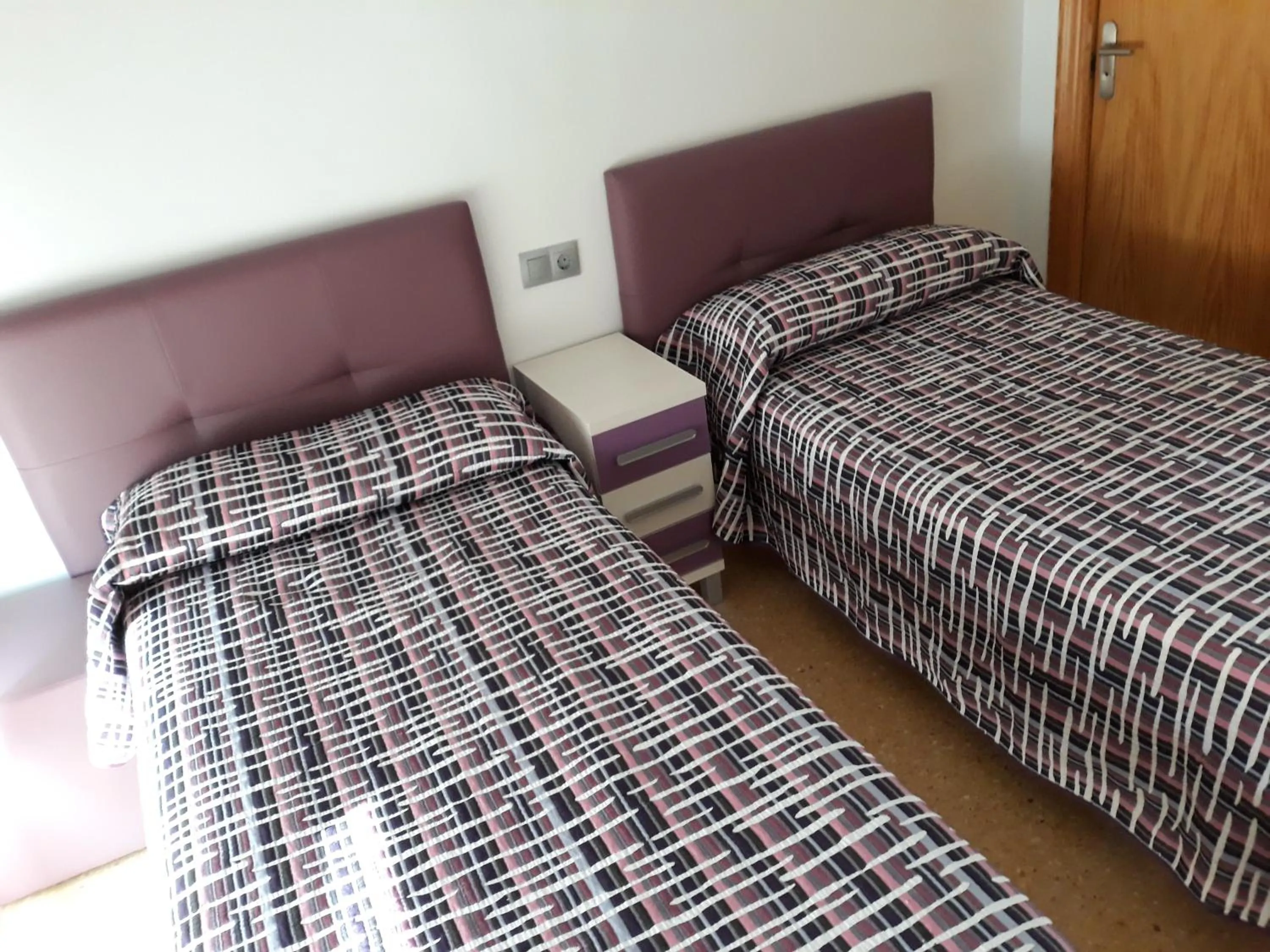 Bed in Pension Colón