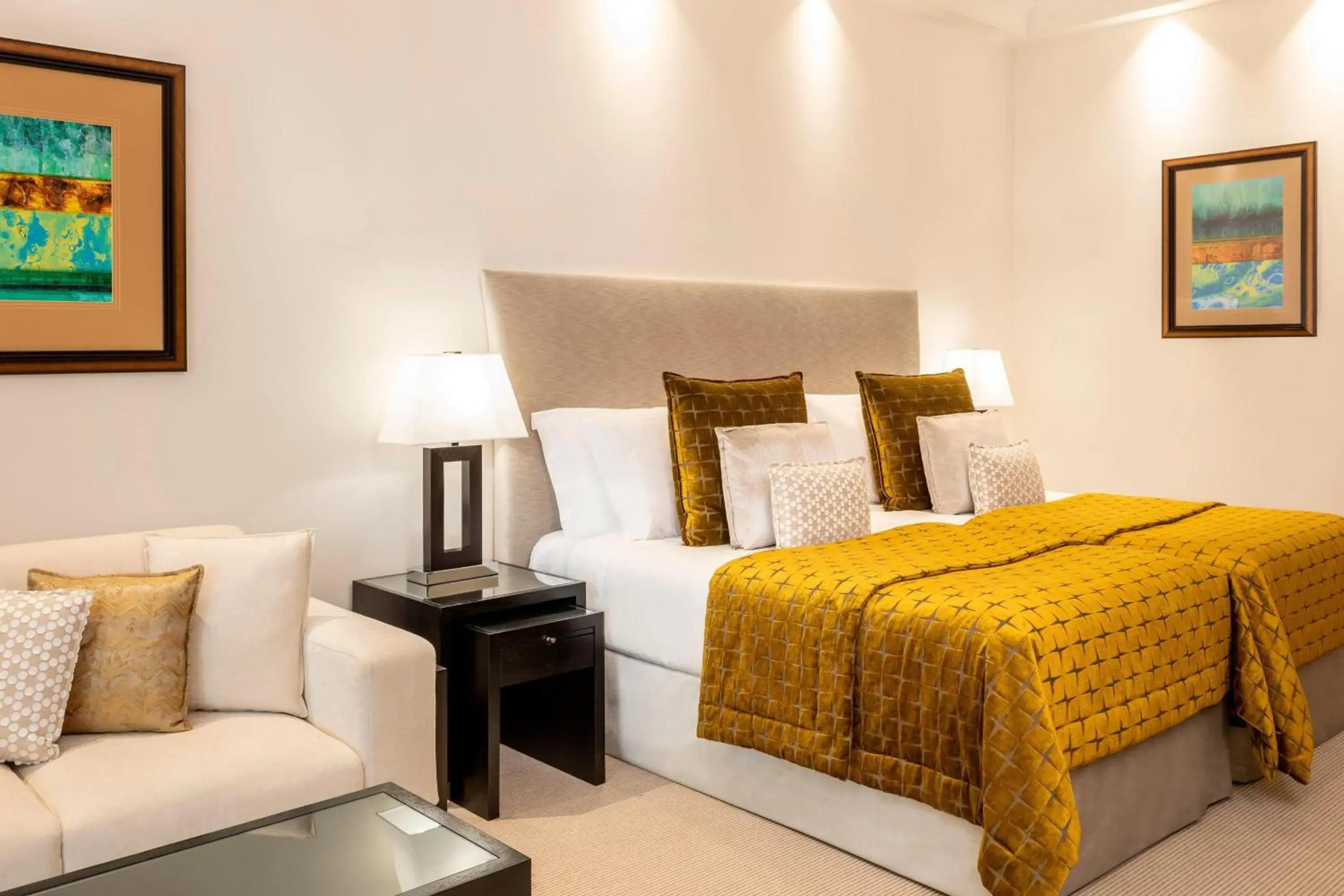 Premier Room, Guest room, Executive Lounge Access, Afternoon Tea & Happy Hour, Airport Transfer from Dubai Airport, 2 twins in Grosvenor House, a Luxury Collection Hotel, Dubai Premier Room, Guest room, Executive Lounge Access, Afternoon Tea & Happy Hour, Airport Transfer from Dubai Airport, 2 twins in Grosvenor House, a Luxury Collection Hotel, Dubai