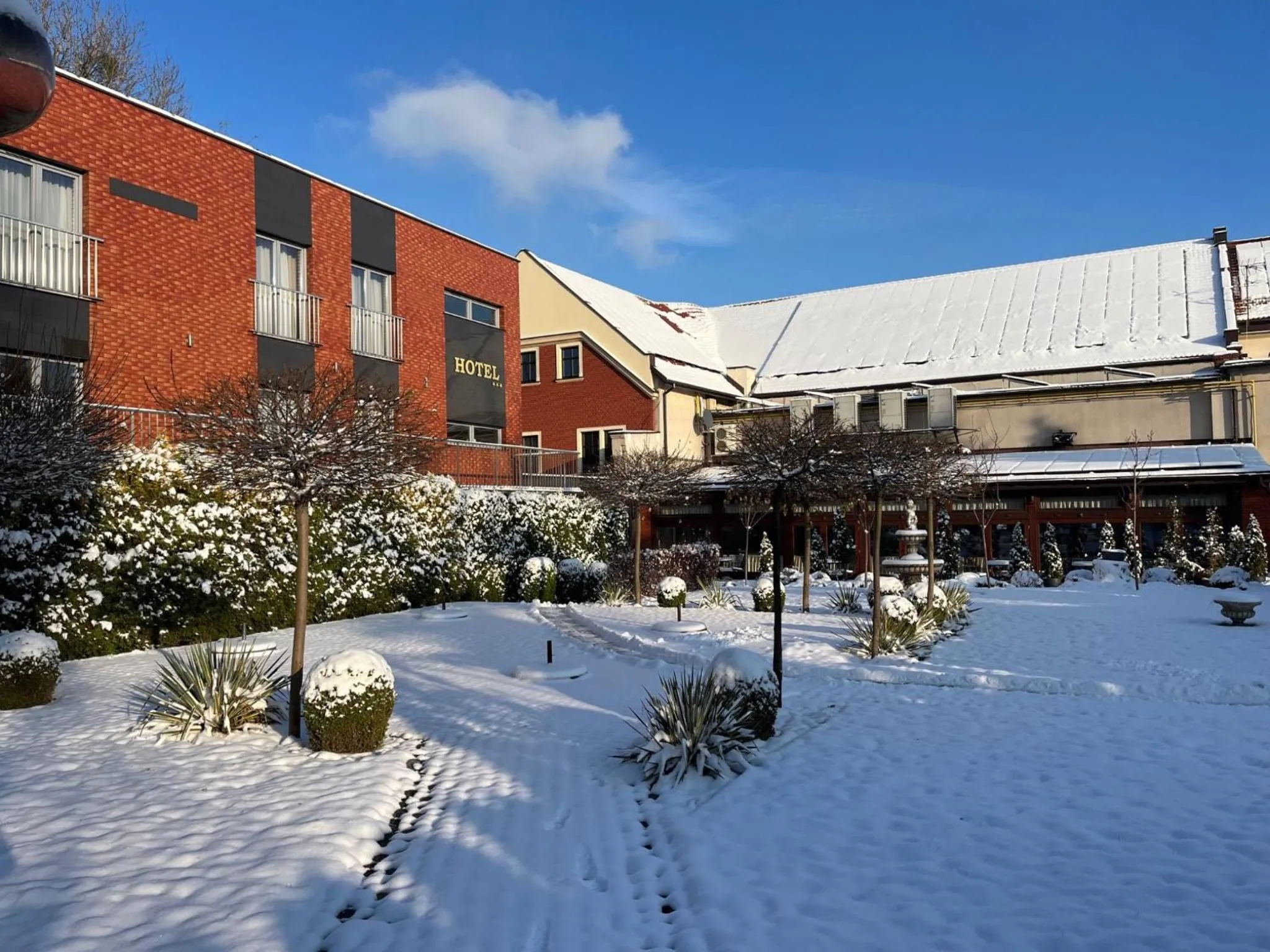 Property building in Hotel Adria