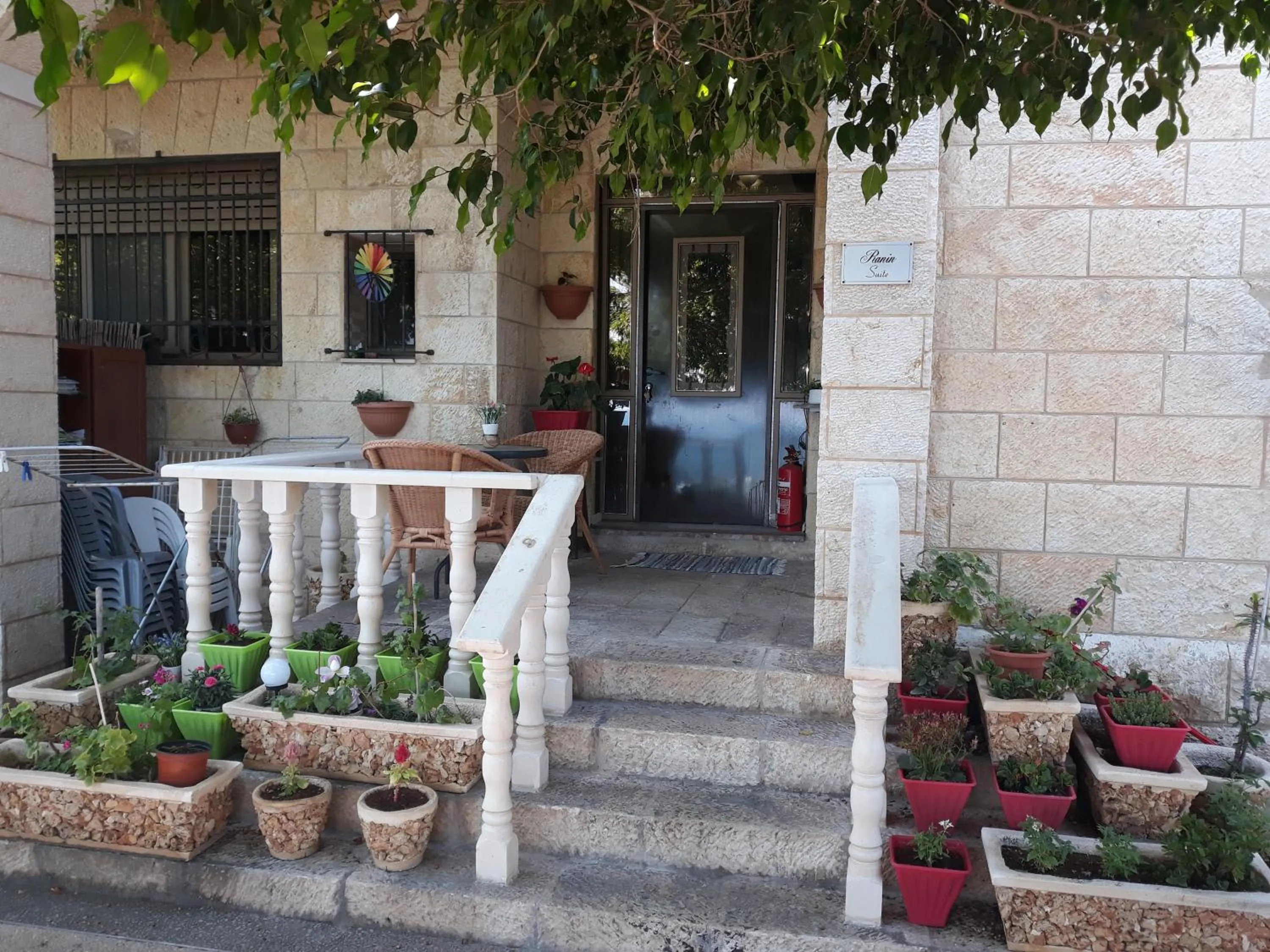 Patio in Tamer Guest house