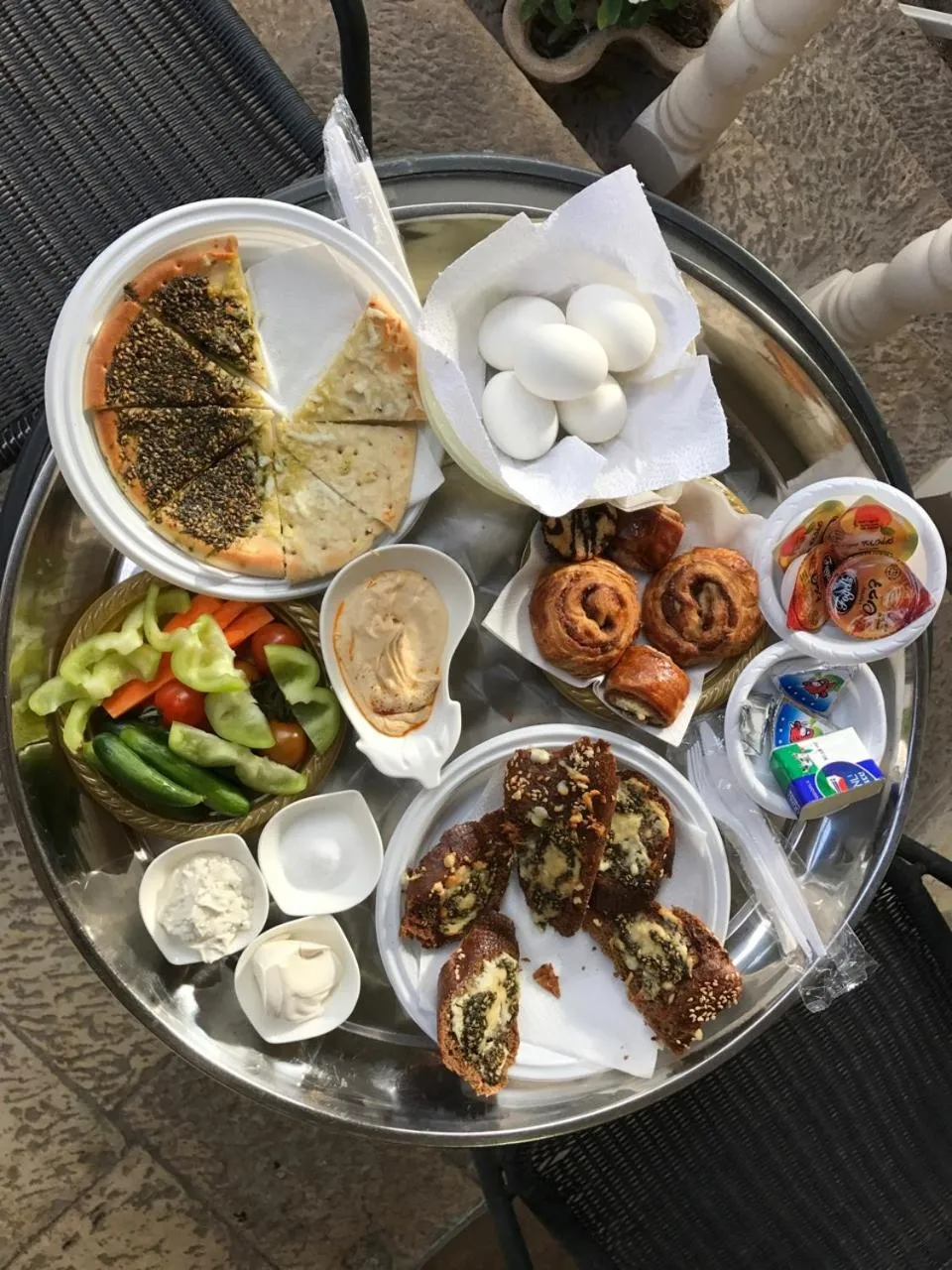 Breakfast in Tamer Guest house