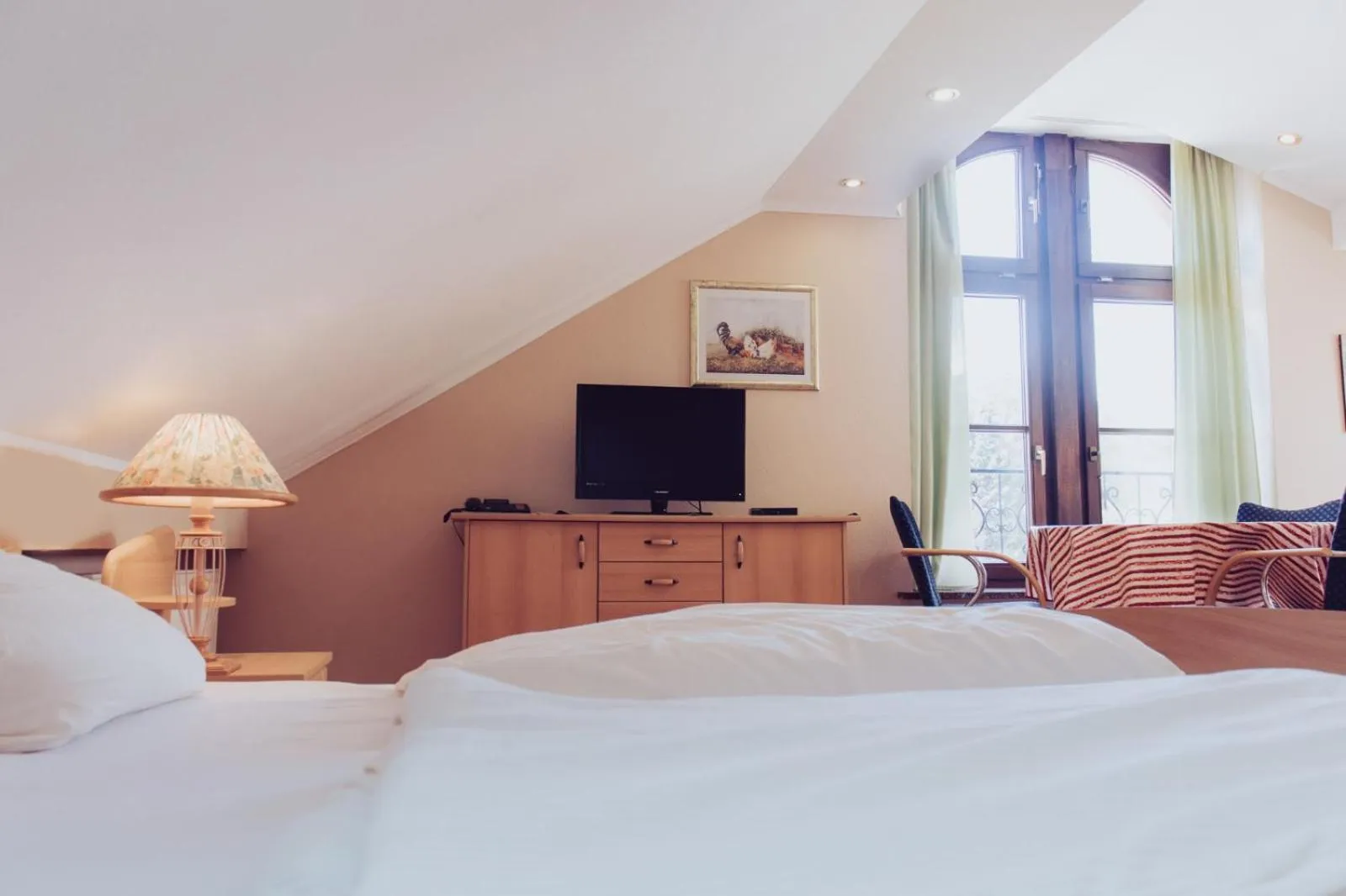 Bed in Gästehaus Samuel Wadgassen