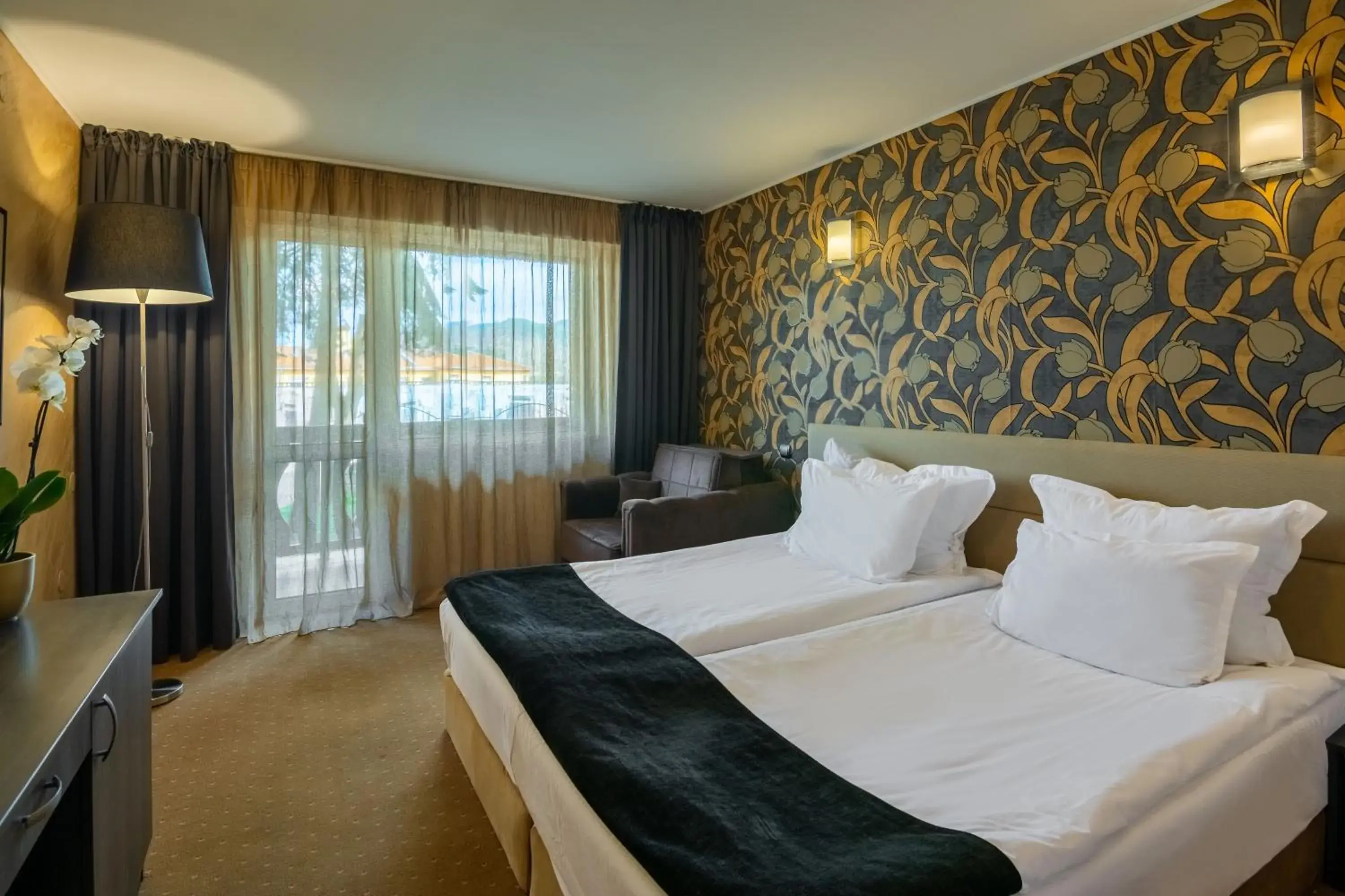 Bed in Royal Spa Hotel Bed in Royal Spa Hotel