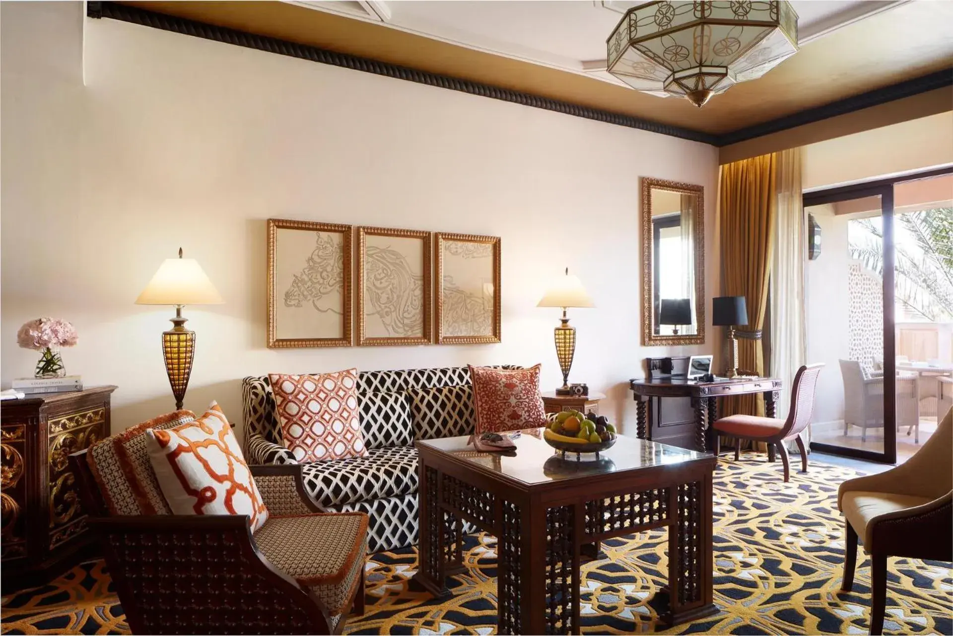 Living room in Jumeirah Al Qasr Dubai Living room in Jumeirah Al Qasr Dubai