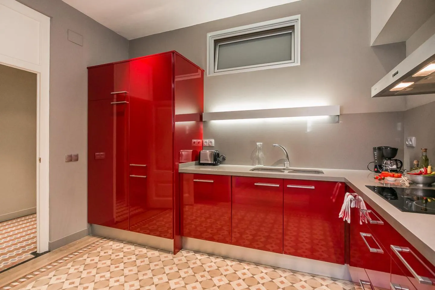 Kitchen or kitchenette in Bcn Paseo De Gracia Rocamora Apartment