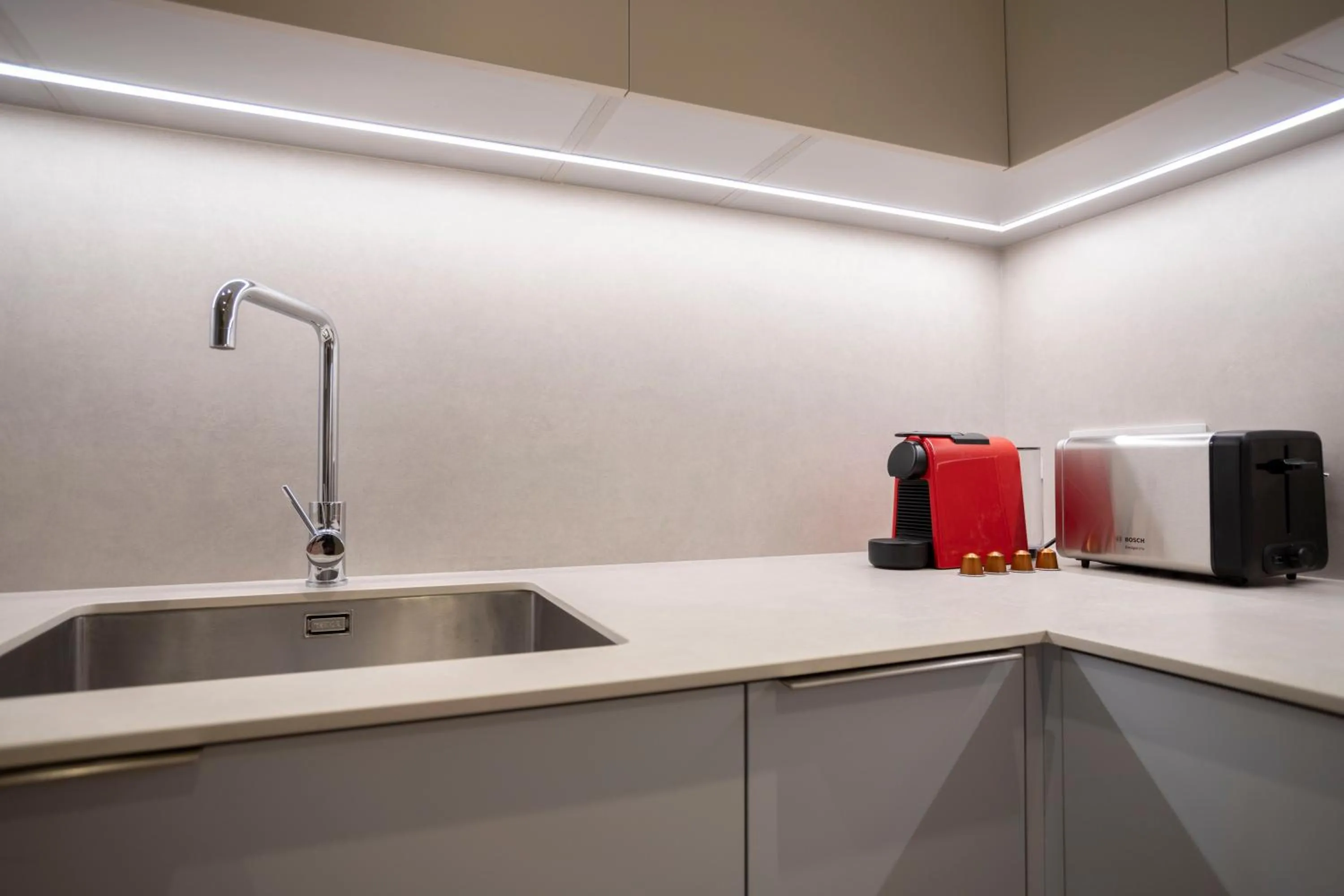 Kitchen or kitchenette in Bcn Paseo De Gracia Rocamora Apartment