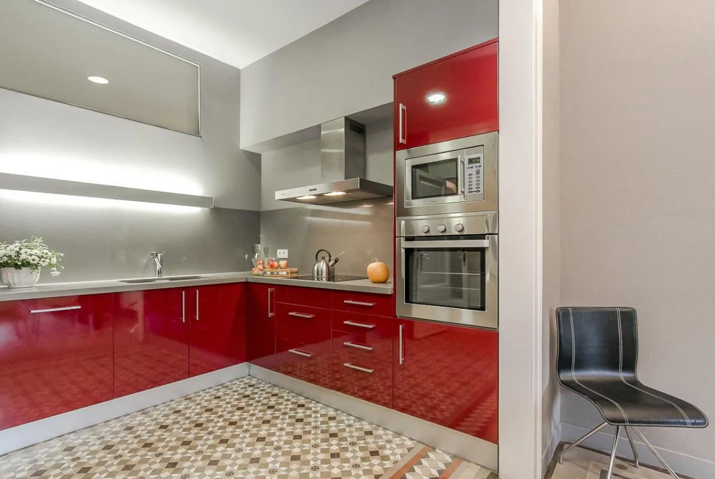 Kitchen or kitchenette in Bcn Paseo De Gracia Rocamora Apartment