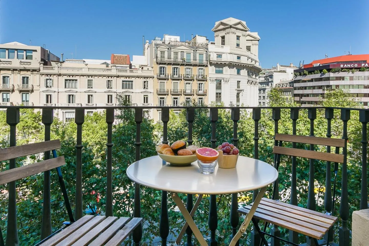 Balcony/Terrace in Bcn Paseo De Gracia Rocamora Apartment