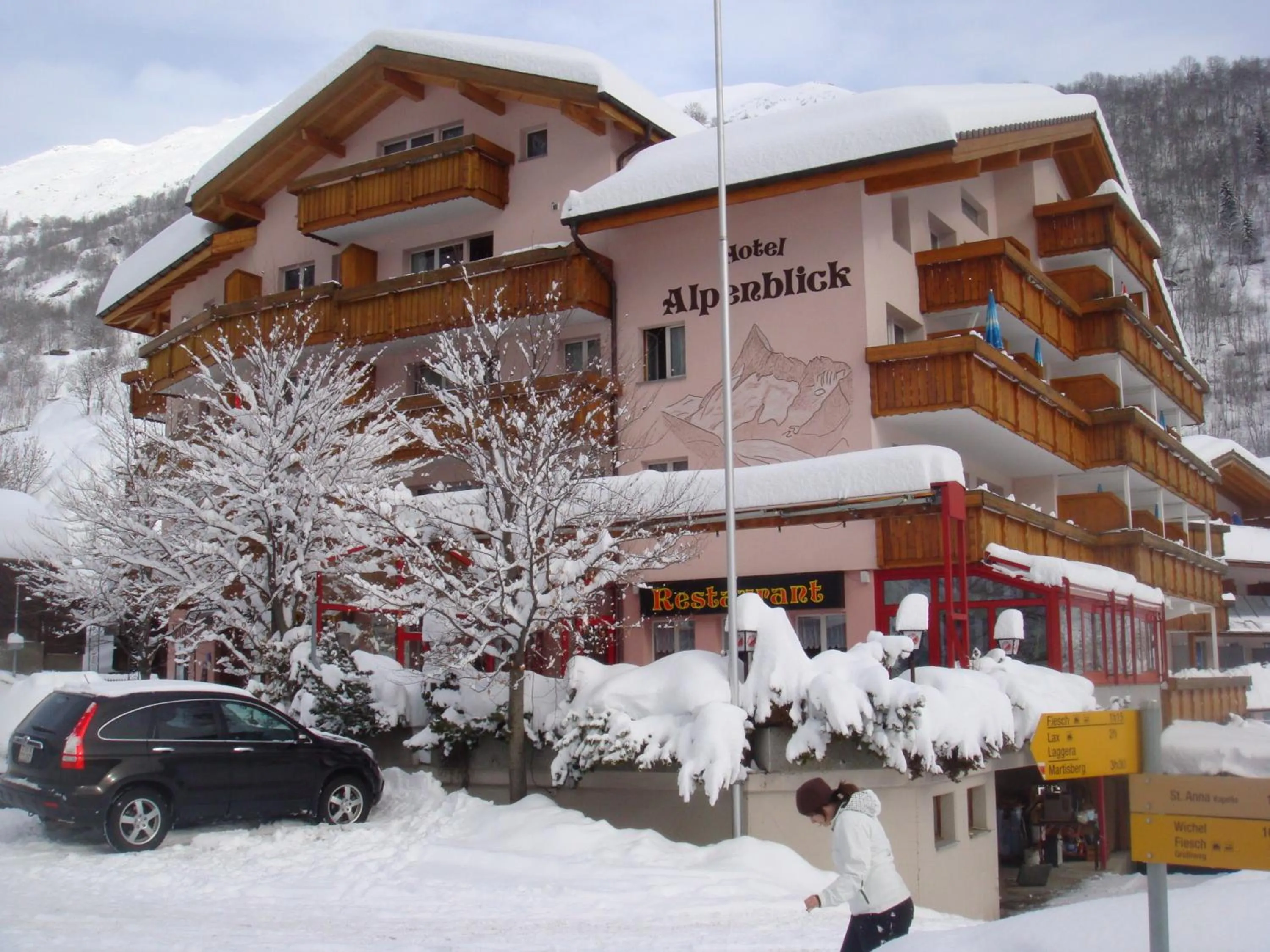 Facade/entrance in Aktiv- und Genusshotel Alpenblick