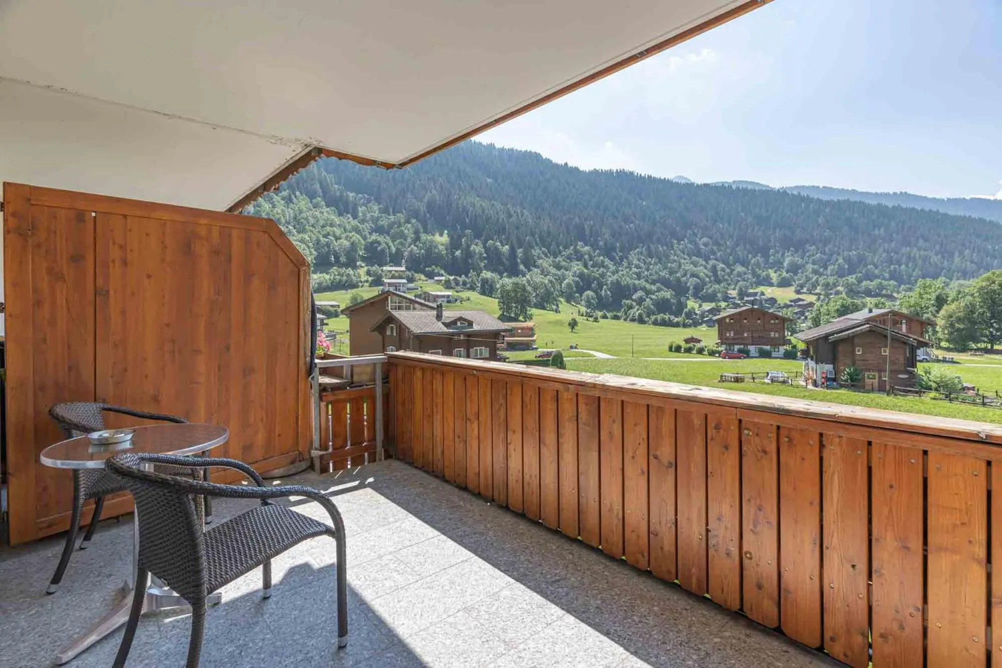 Balcony/Terrace in Aktiv- und Genusshotel Alpenblick