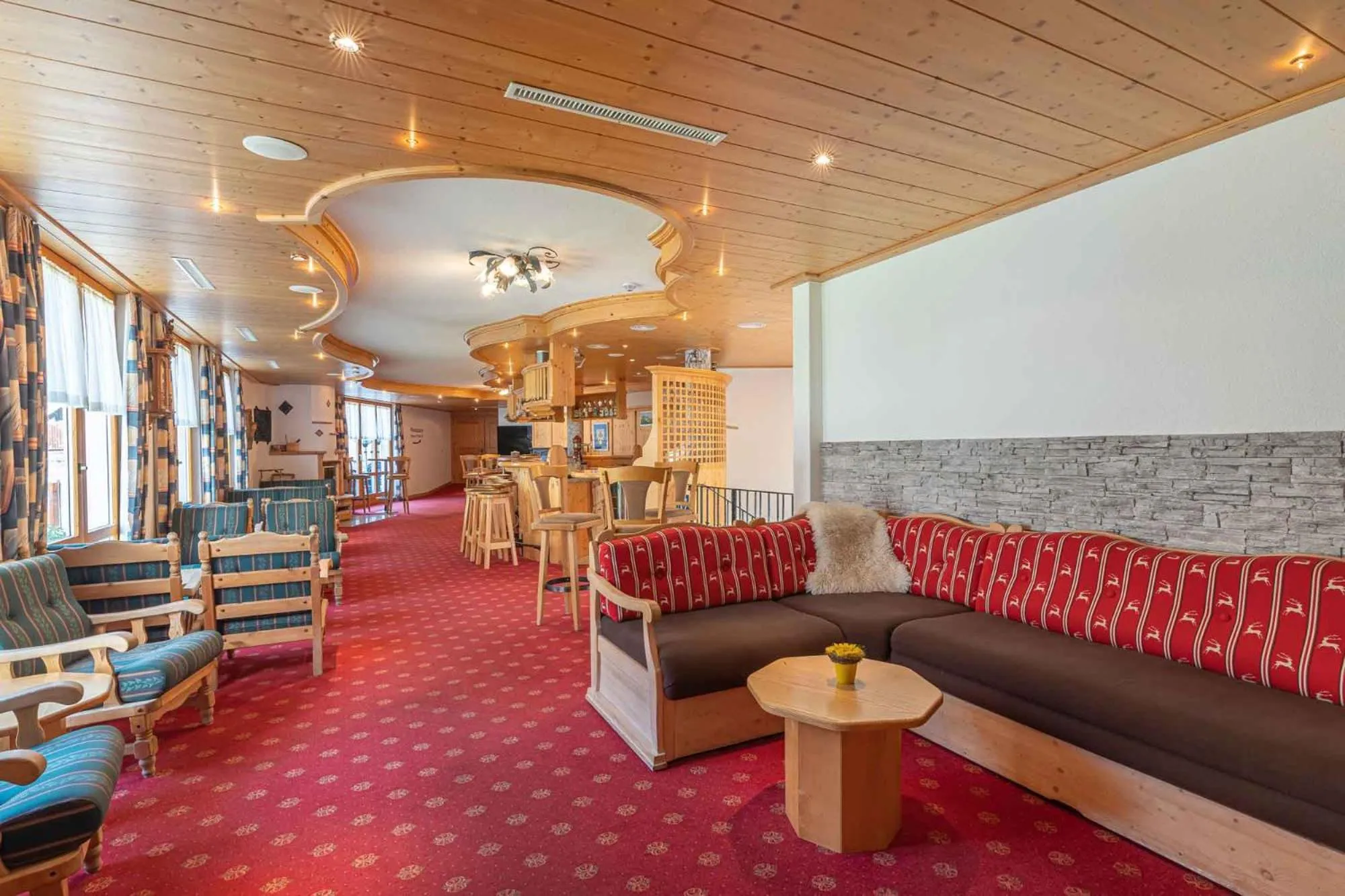 Lounge or bar in Aktiv- und Genusshotel Alpenblick